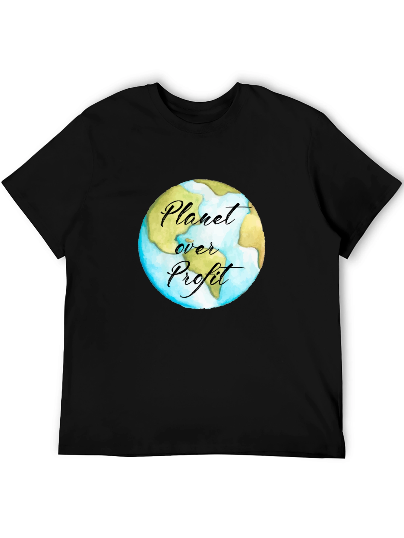Planet Over Profit Earth Graphic T-Shirt