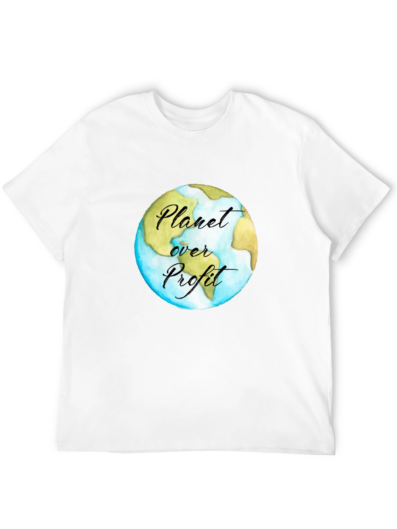 Planet Over Profit Earth Graphic T-Shirt