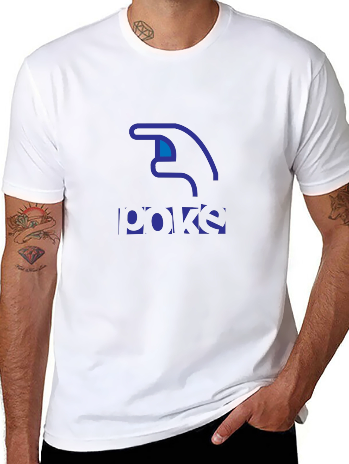 Poke T-Shirt - Funny Graphic Tee