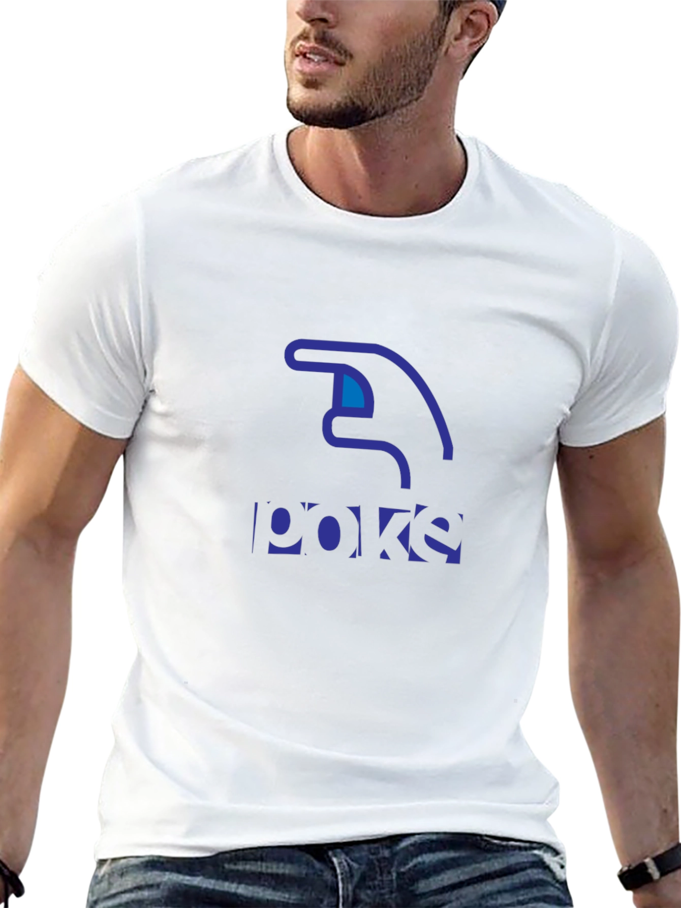 Poke T-Shirt - Funny Graphic Tee