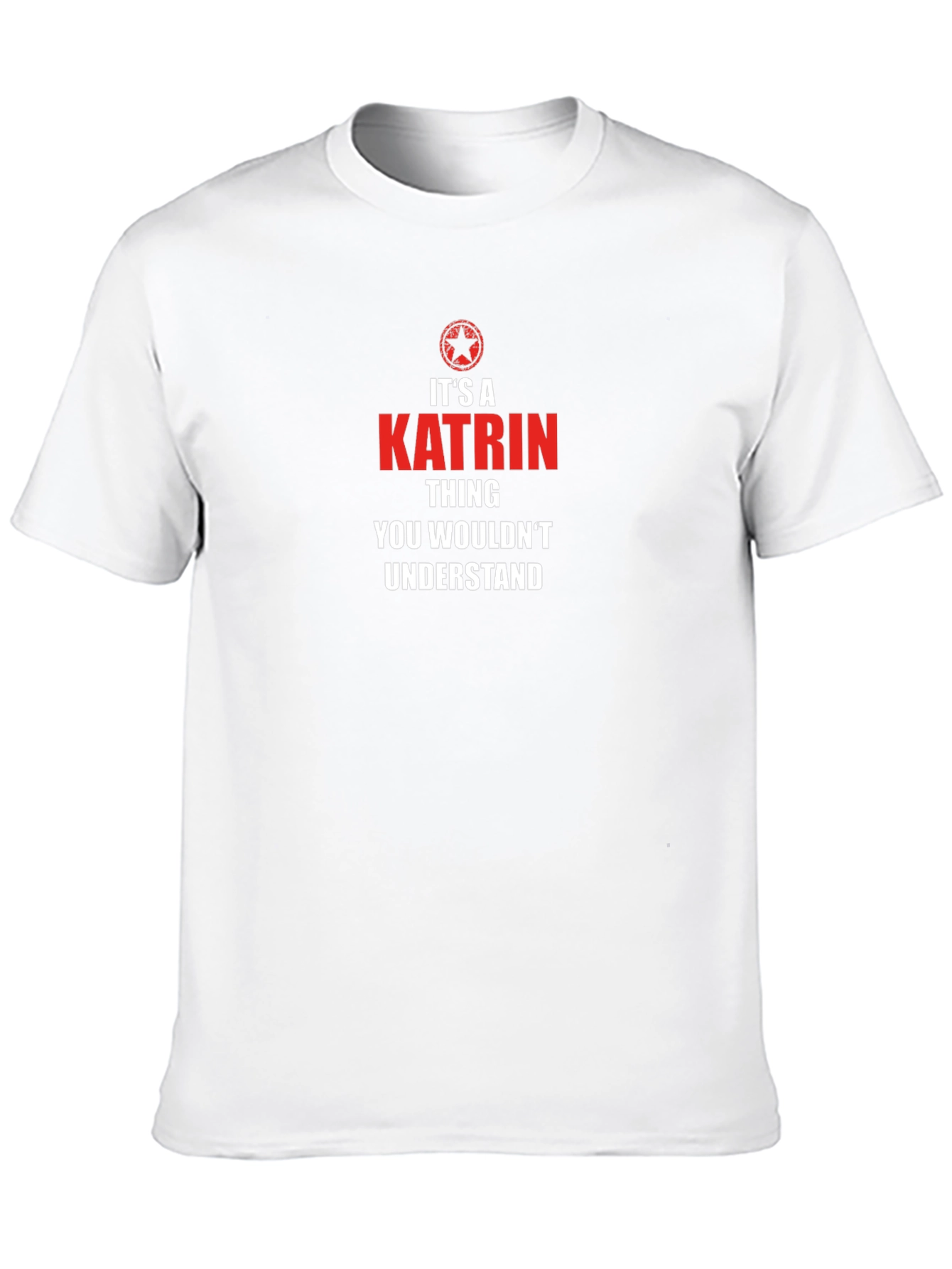 Katrin Thing T-Shirt - Personalized Name Tee