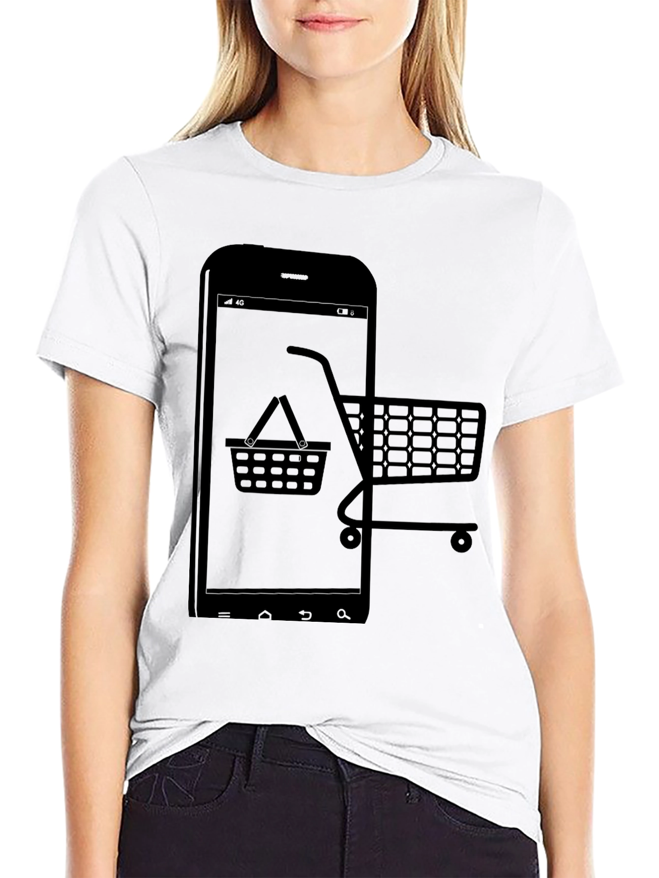 Online Shopping T-Shirt