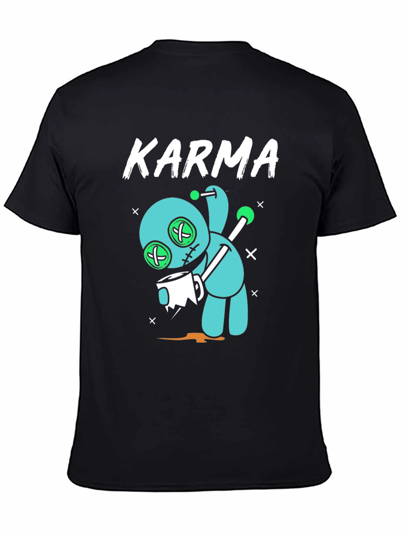 Karma Voodoo Doll Graphic T-Shirt