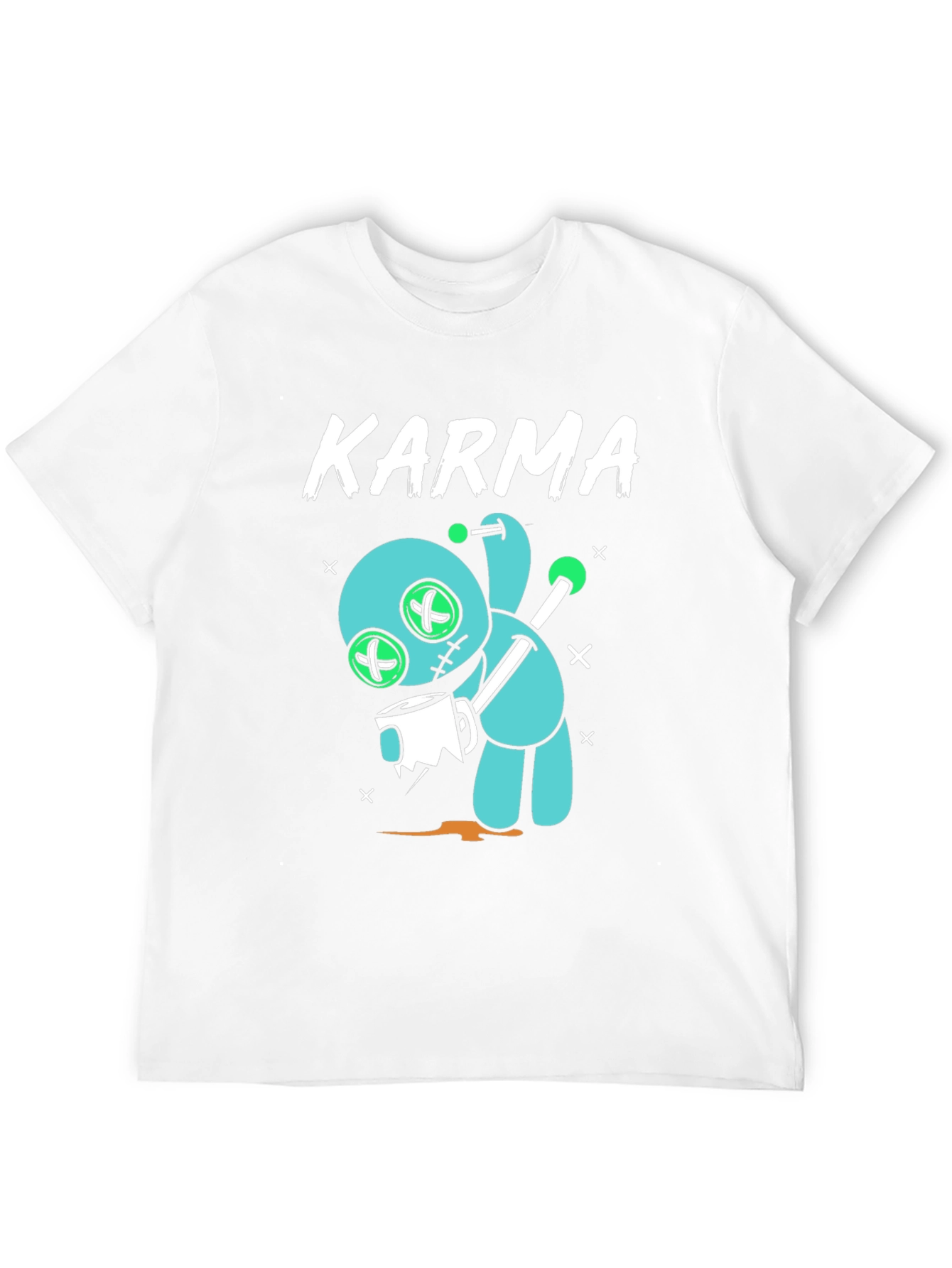 Karma Voodoo Doll Graphic T-Shirt
