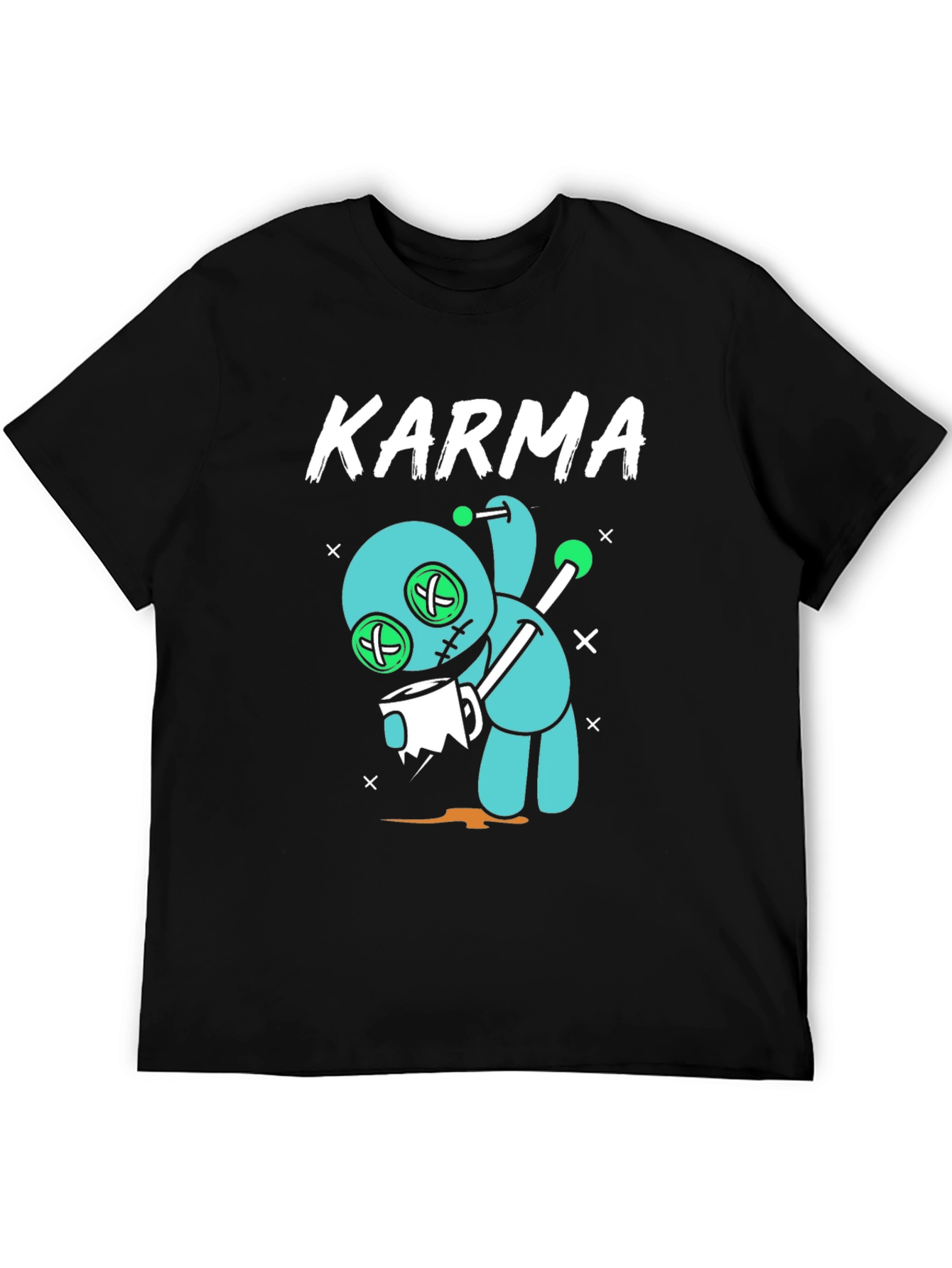 Karma Voodoo Doll Graphic T-Shirt