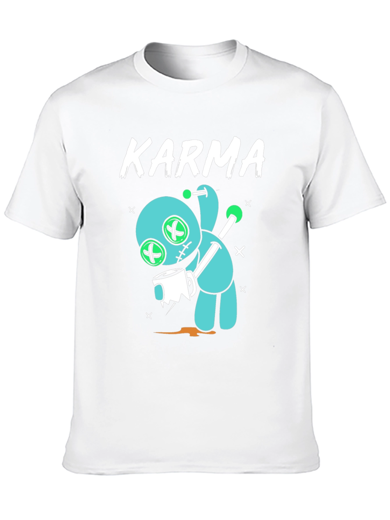 Karma Voodoo Doll Graphic T-Shirt