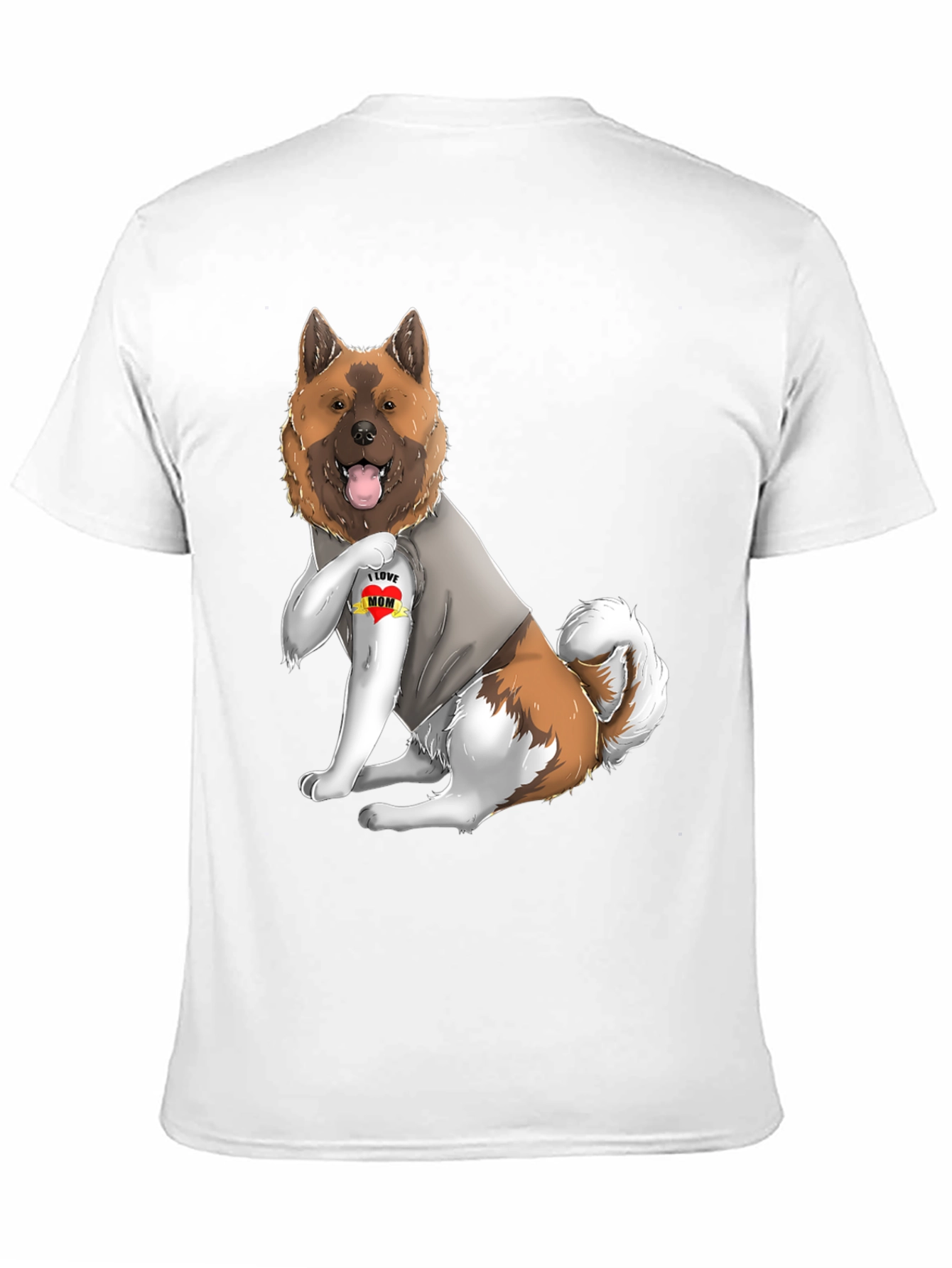 Dog Mom T-Shirt - Akita Inu Pet Graphic Tee