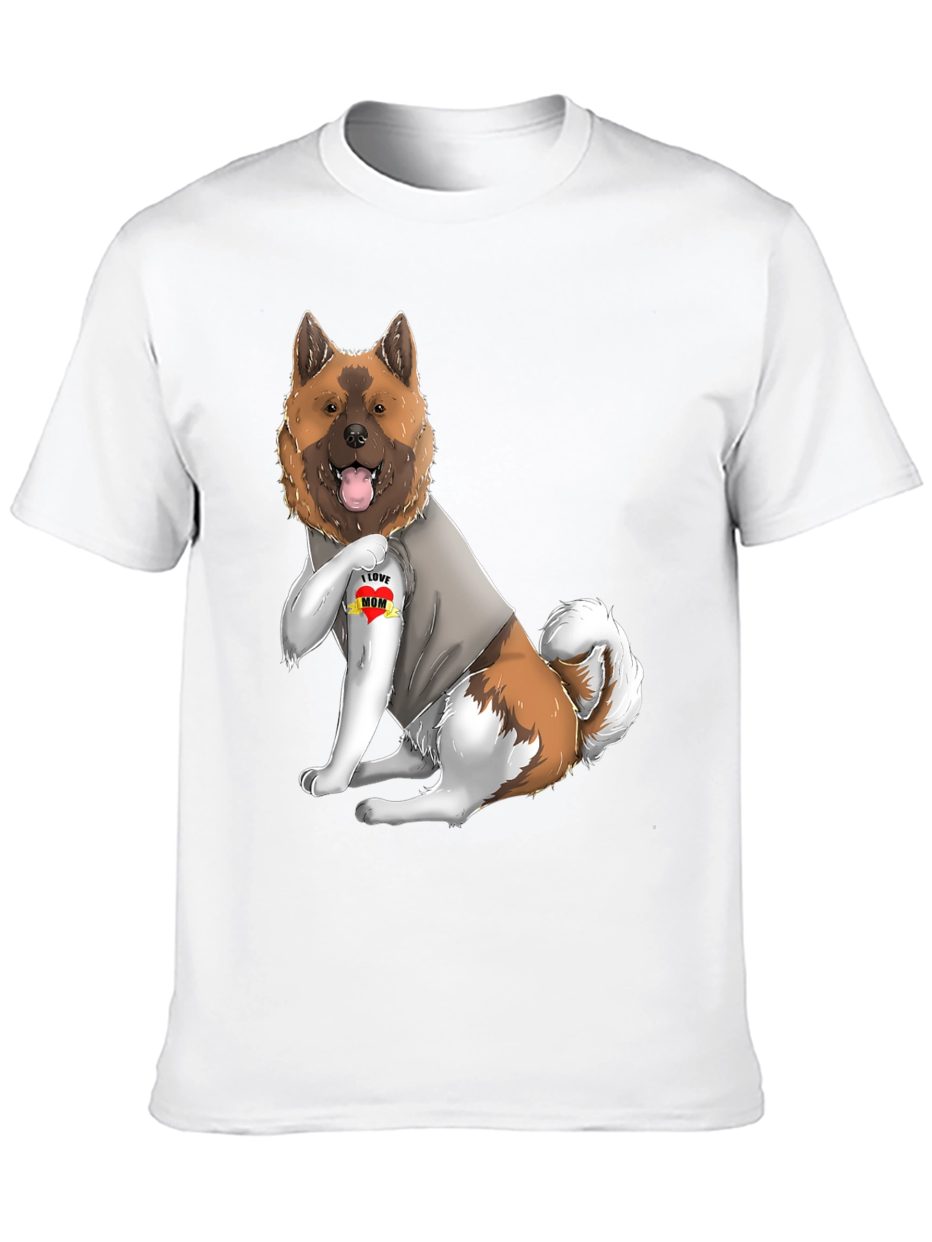 Dog Mom T-Shirt - Akita Inu Pet Graphic Tee