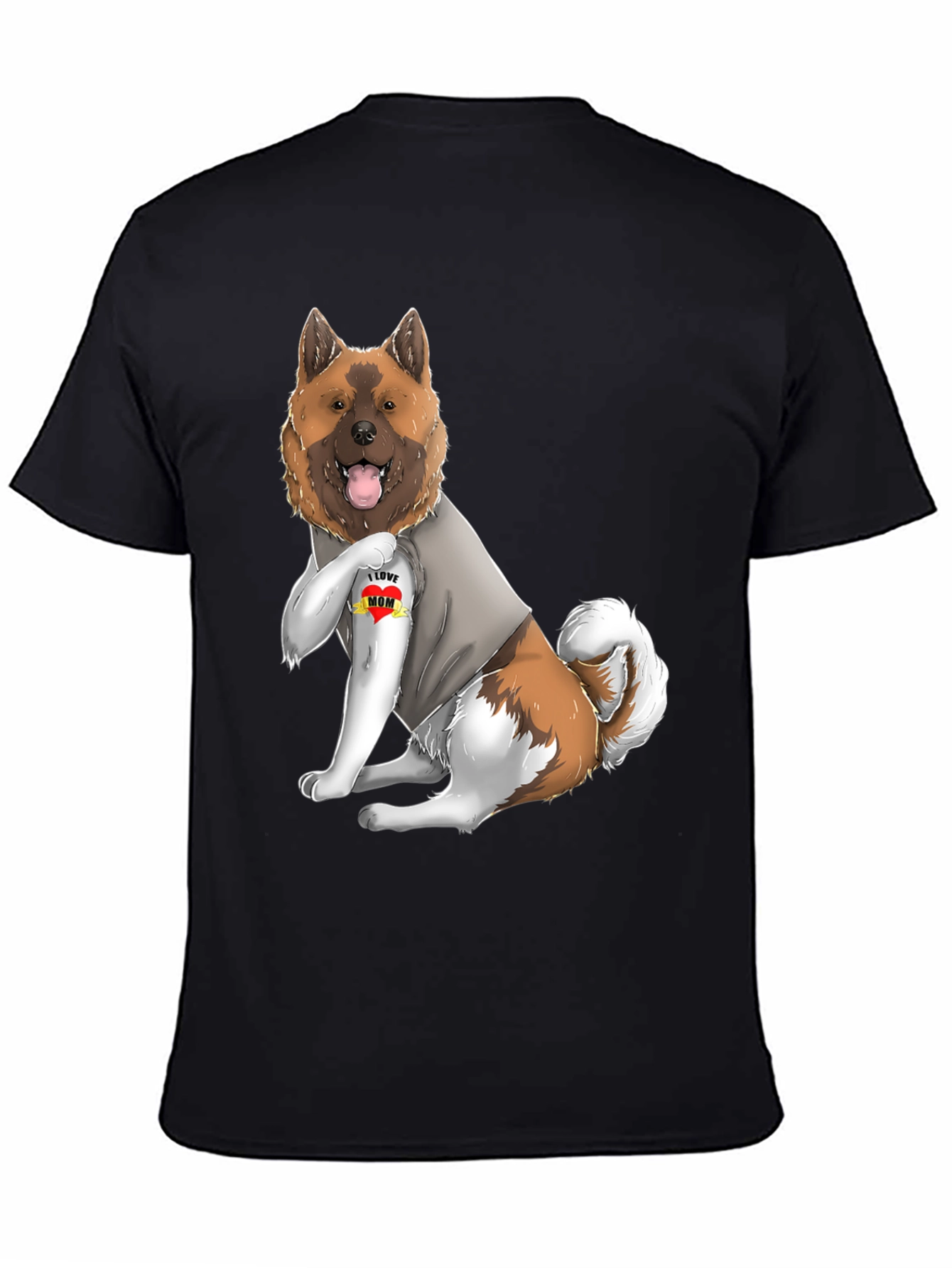 Dog Mom T-Shirt - Akita Inu Pet Graphic Tee