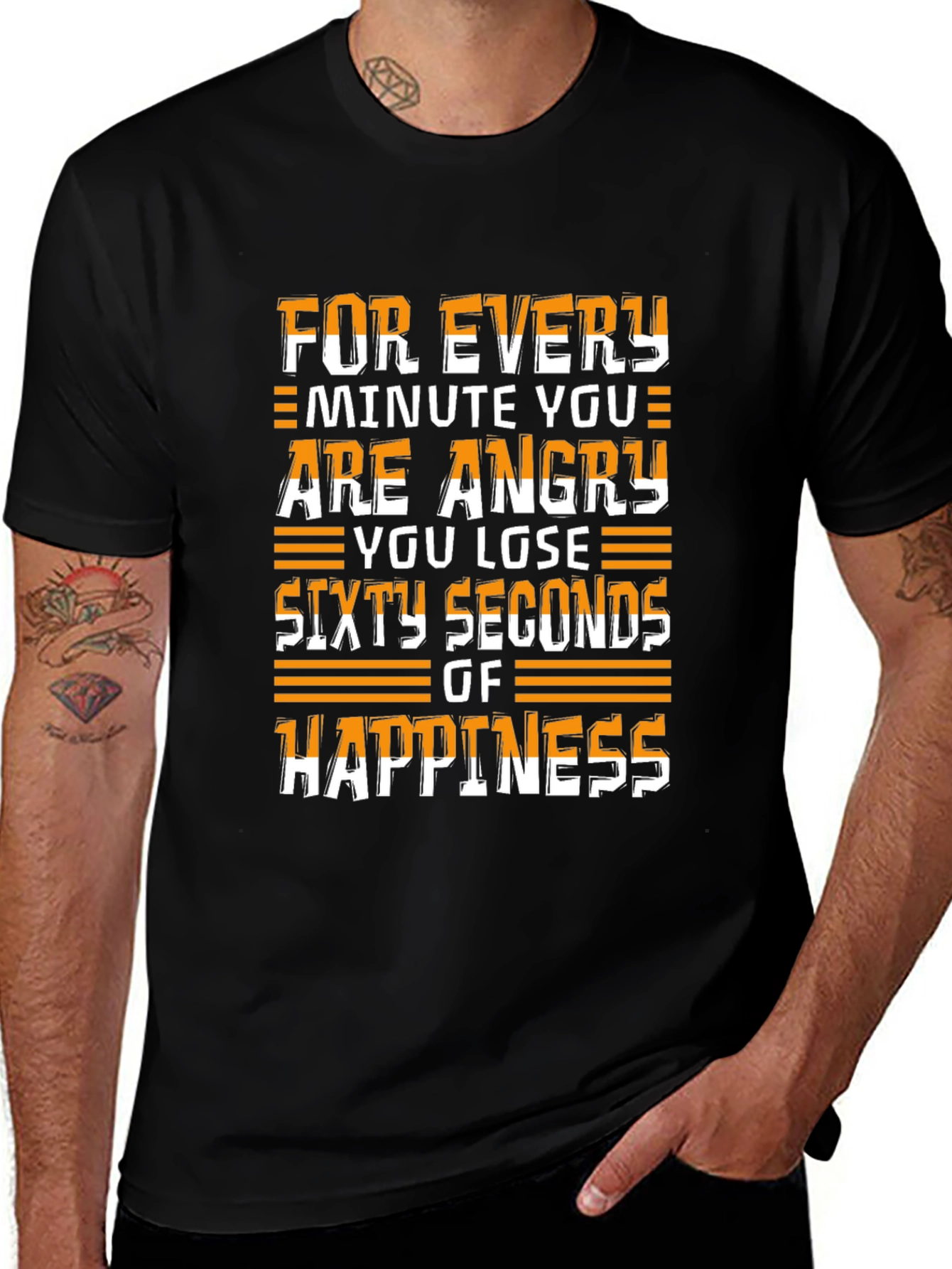 Angry Minute Happiness Loss T-Shirt