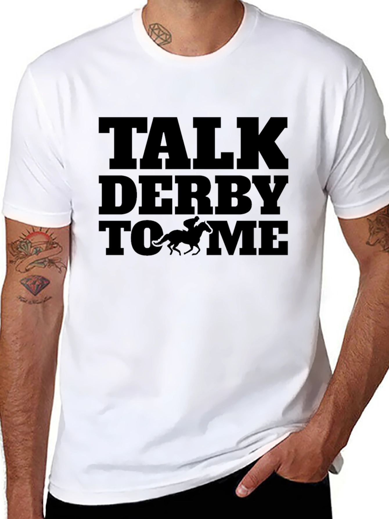 Talk Derby To Me - Graphic Tee