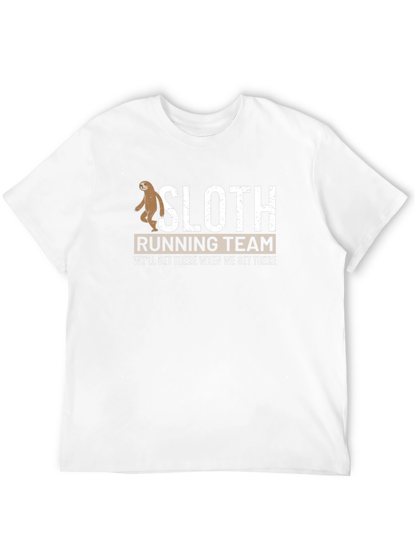 Sloth Running Team Black T-Shirt