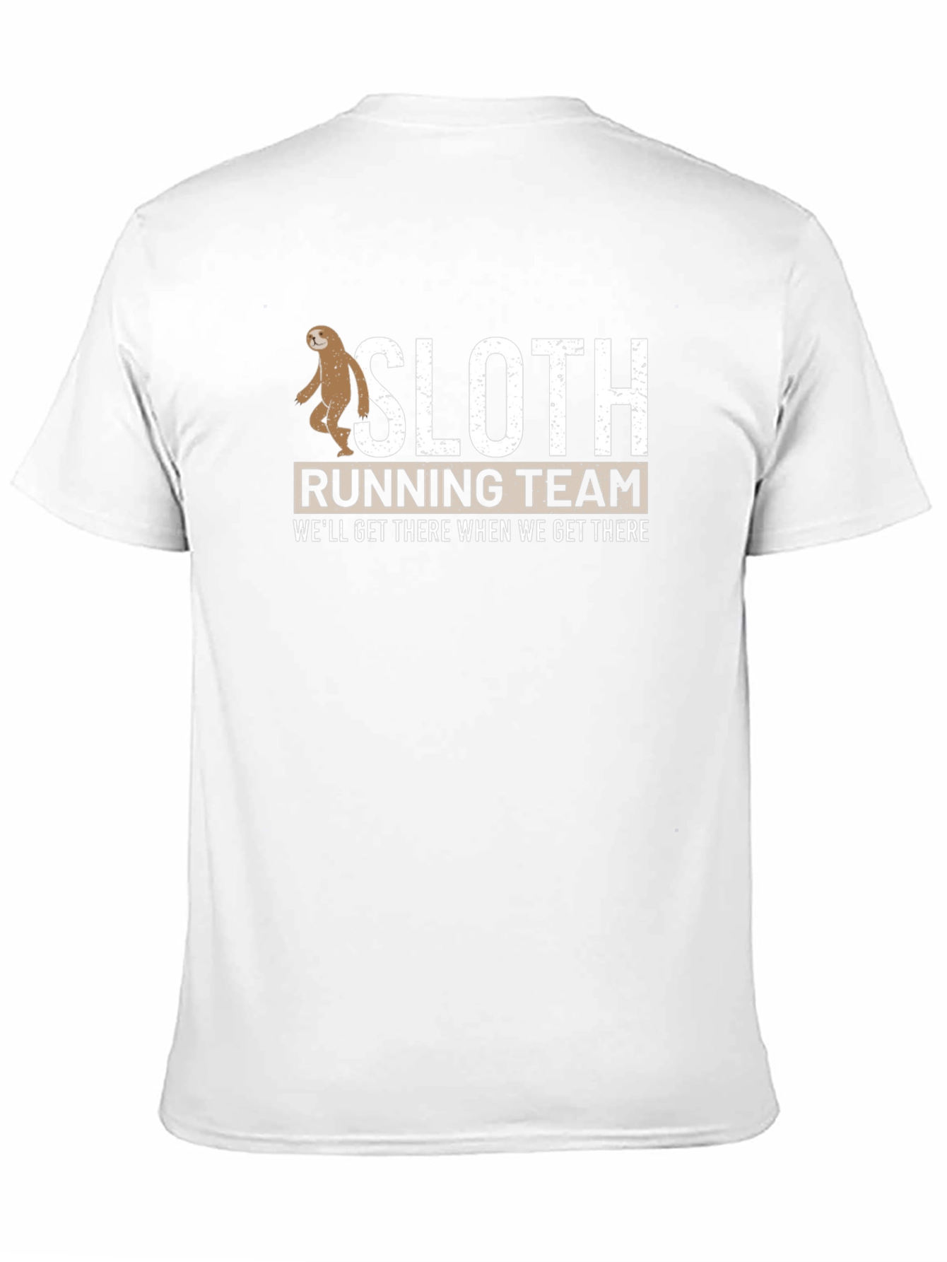 Sloth Running Team Black T-Shirt