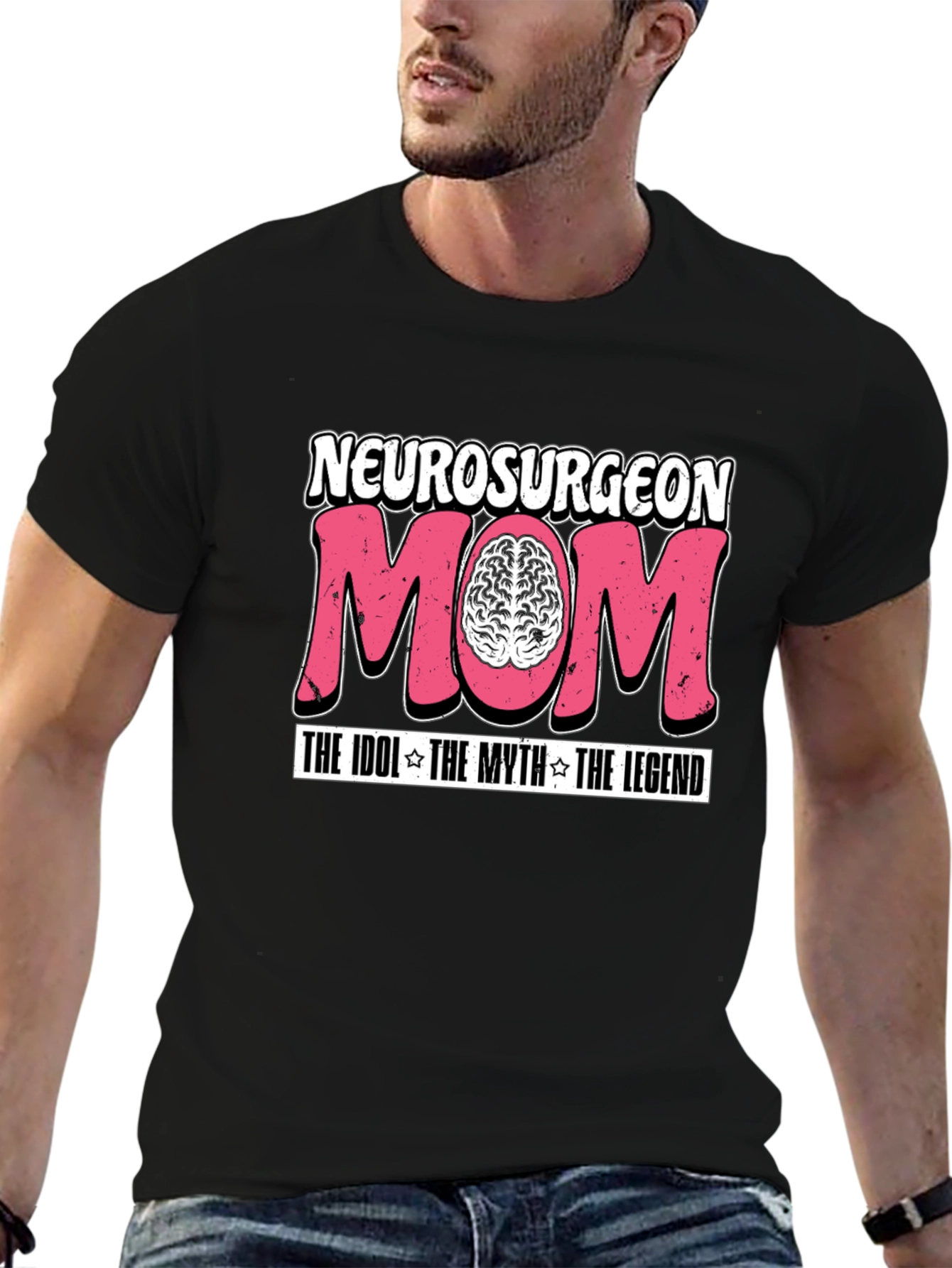 Neurosurgeon Mom Graphic T-Shirt