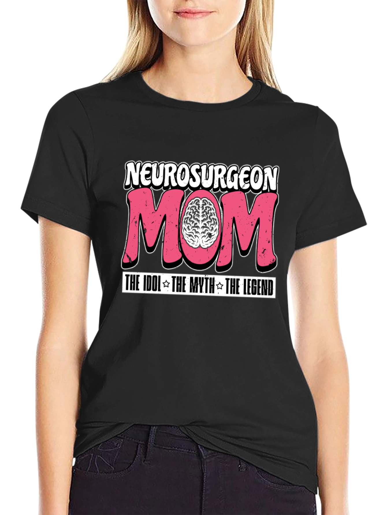 Neurosurgeon Mom Graphic T-Shirt