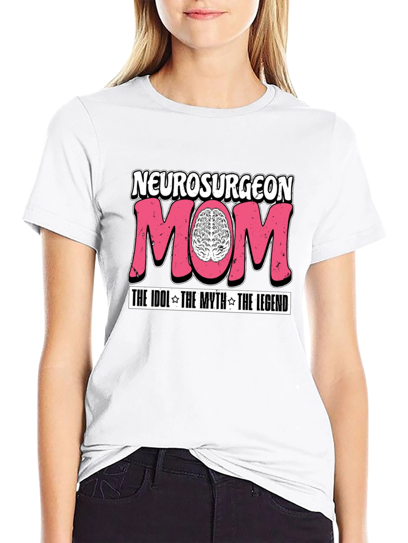 Neurosurgeon Mom Graphic T-Shirt