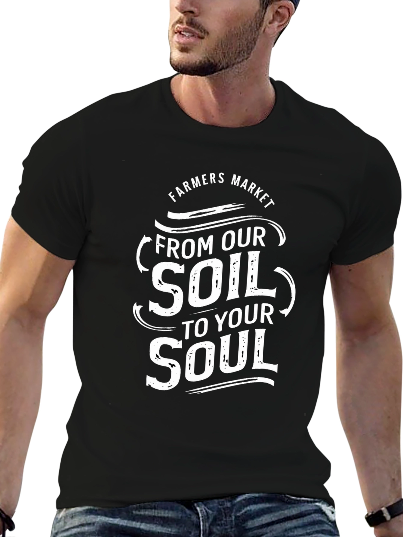 Farmers Market Graphic T-Shirt