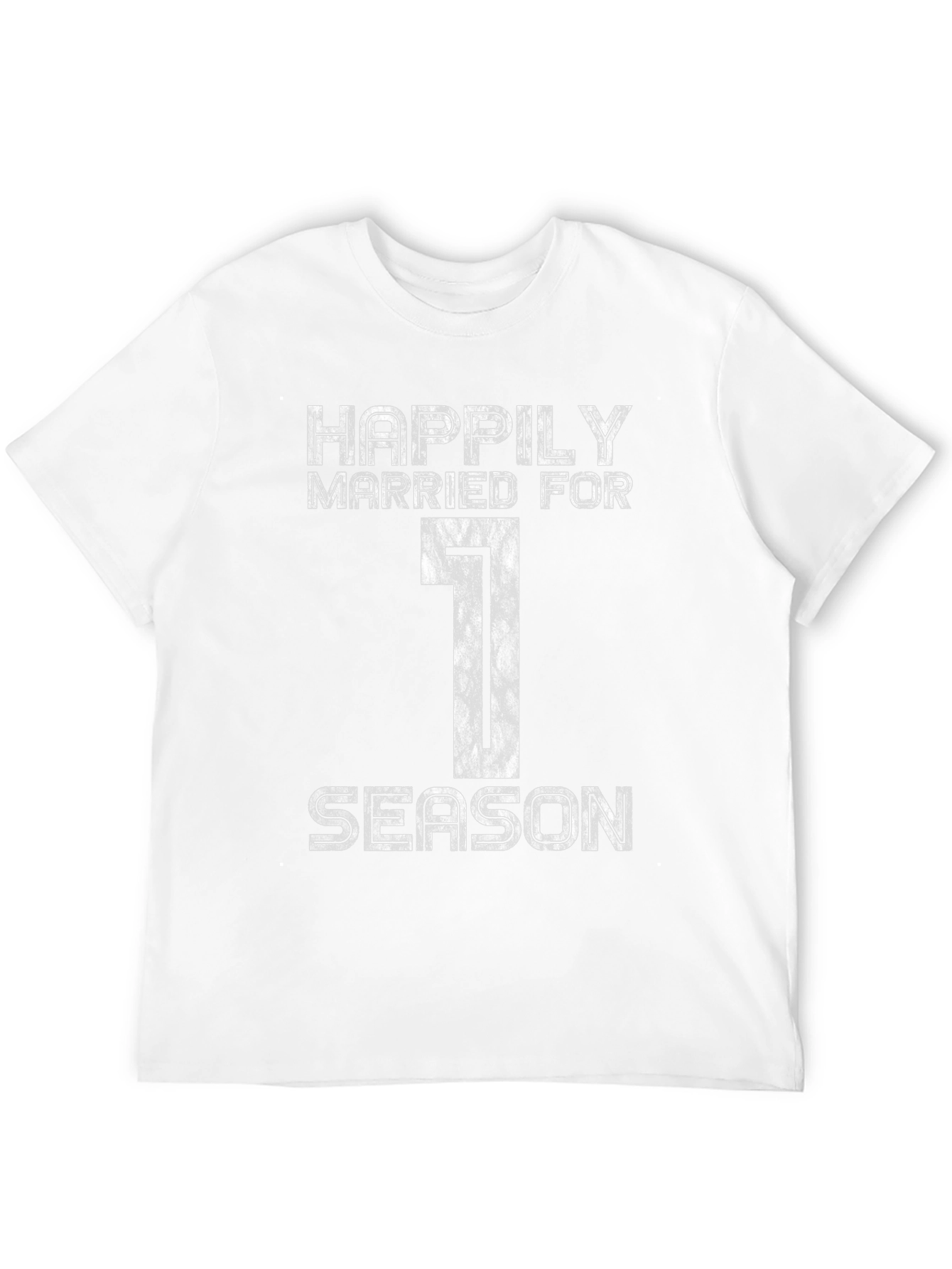 Happily Married For 1 Season Black Graphic Tee