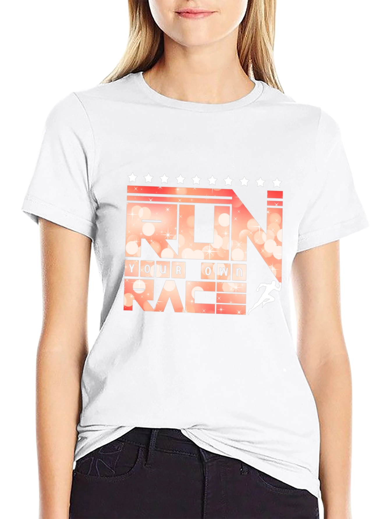 Run Your Own Race Graphic T-Shirt
