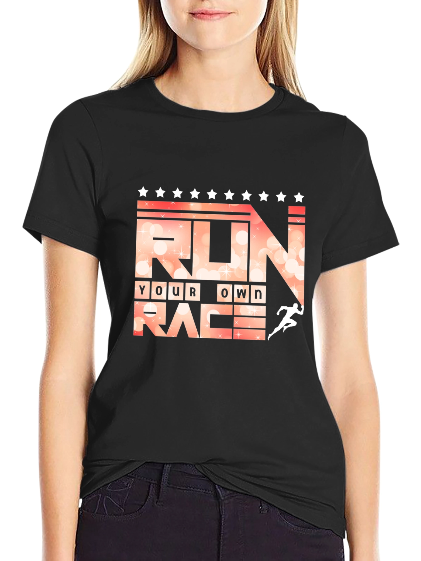 Run Your Own Race Graphic T-Shirt