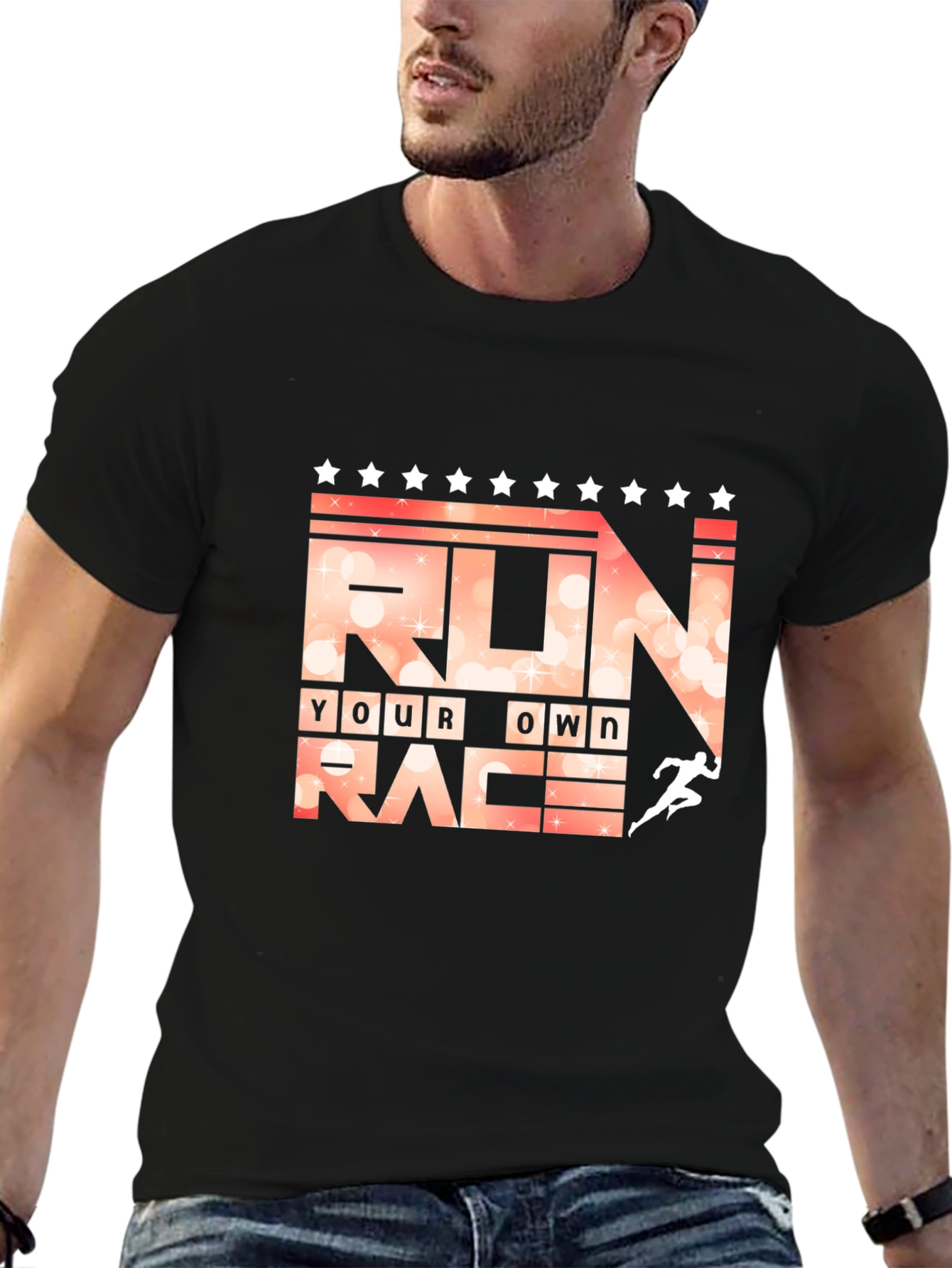 Run Your Own Race Graphic T-Shirt