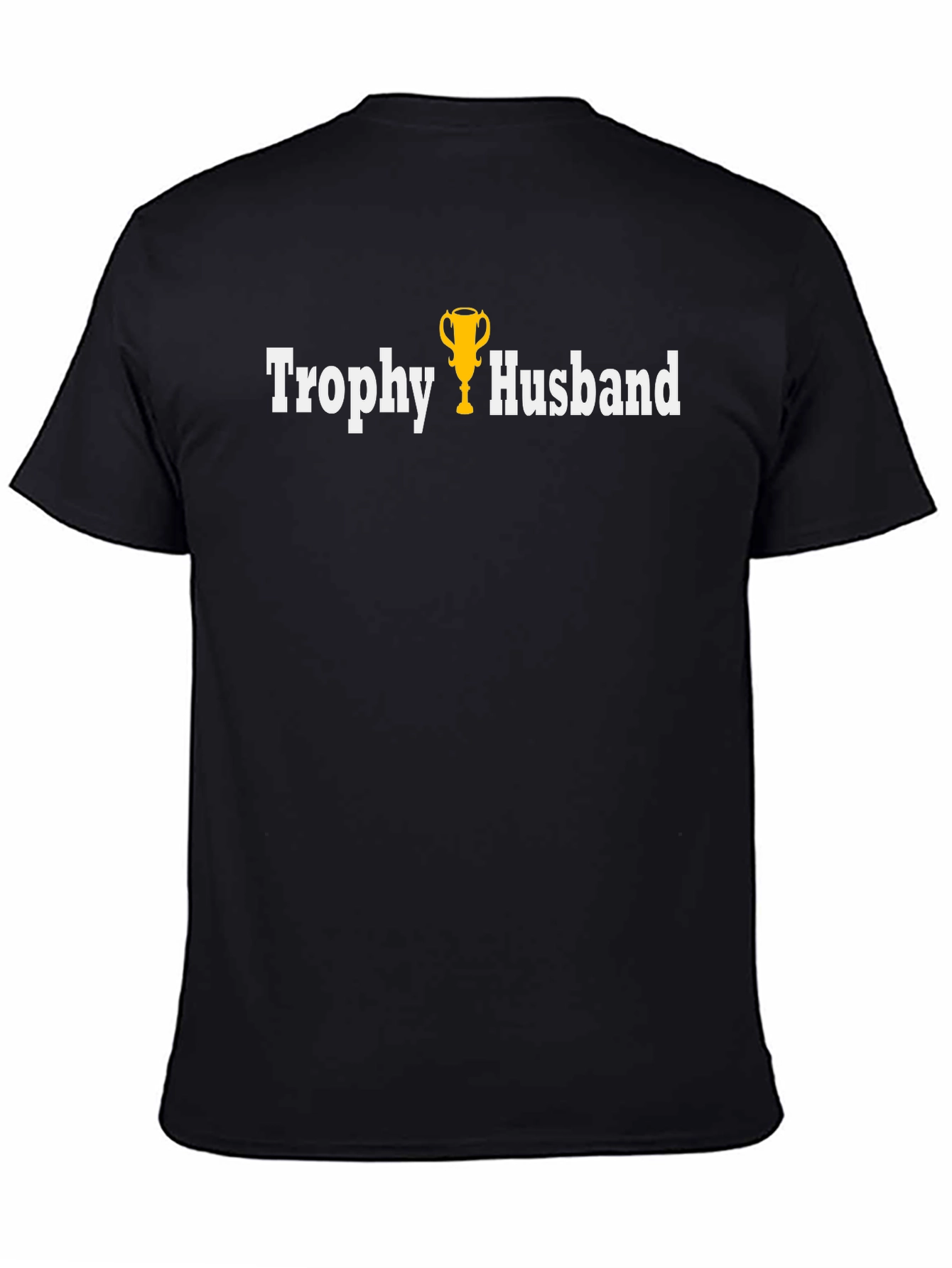 Trophy Husband Graphic Tee - Black