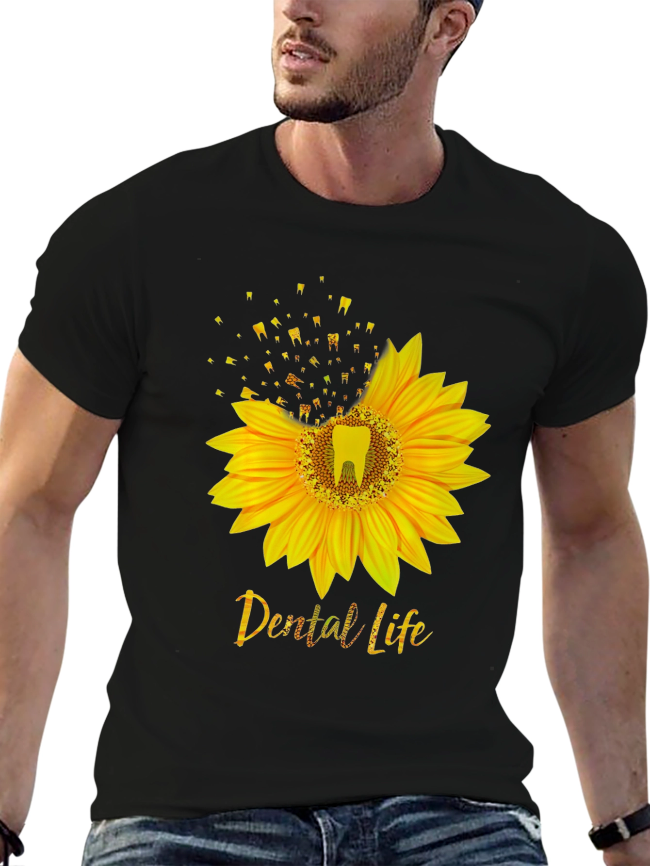 Dental Life Sunflower Graphic Tee