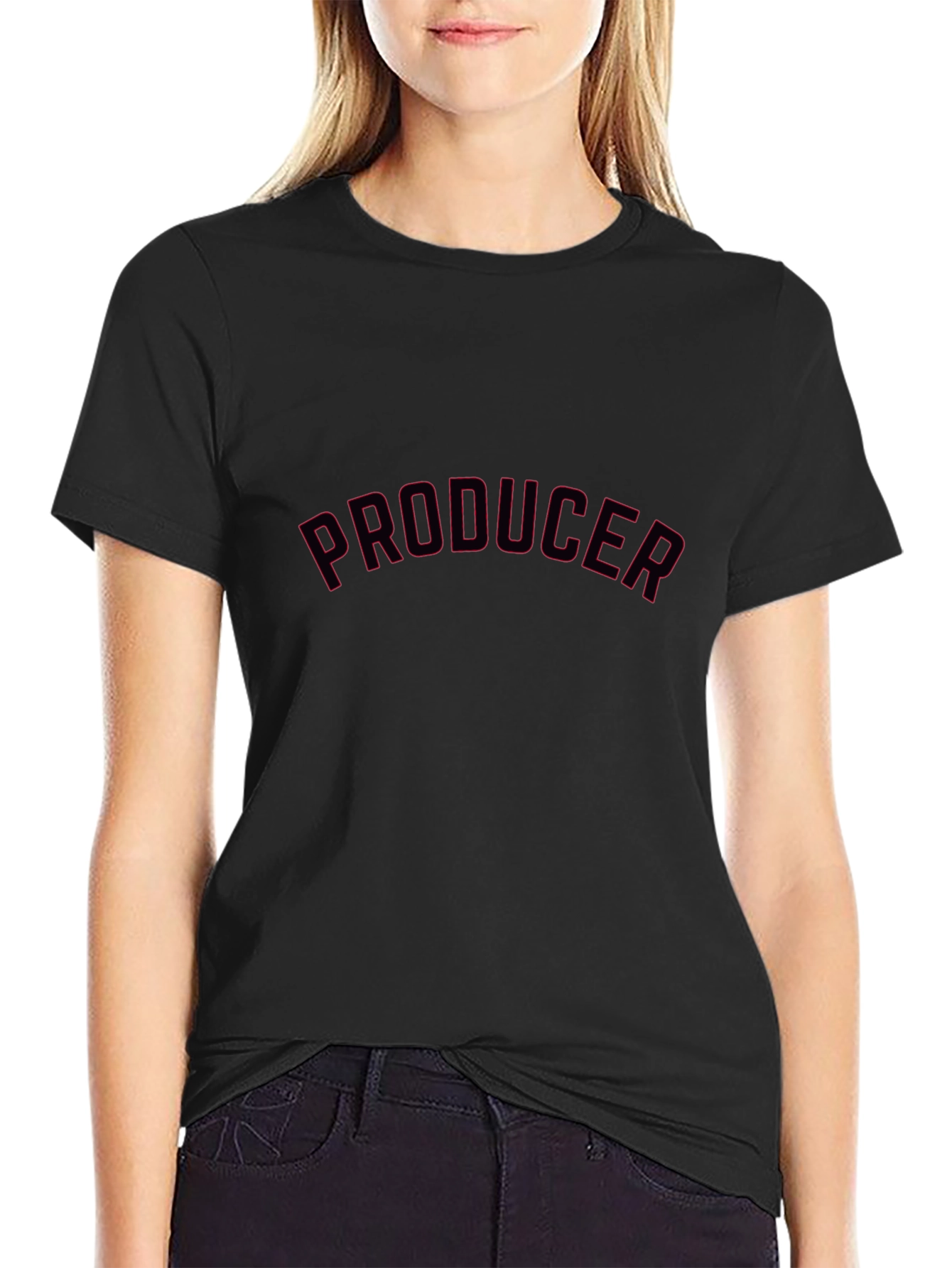 Producer Black Graphic T-Shirt