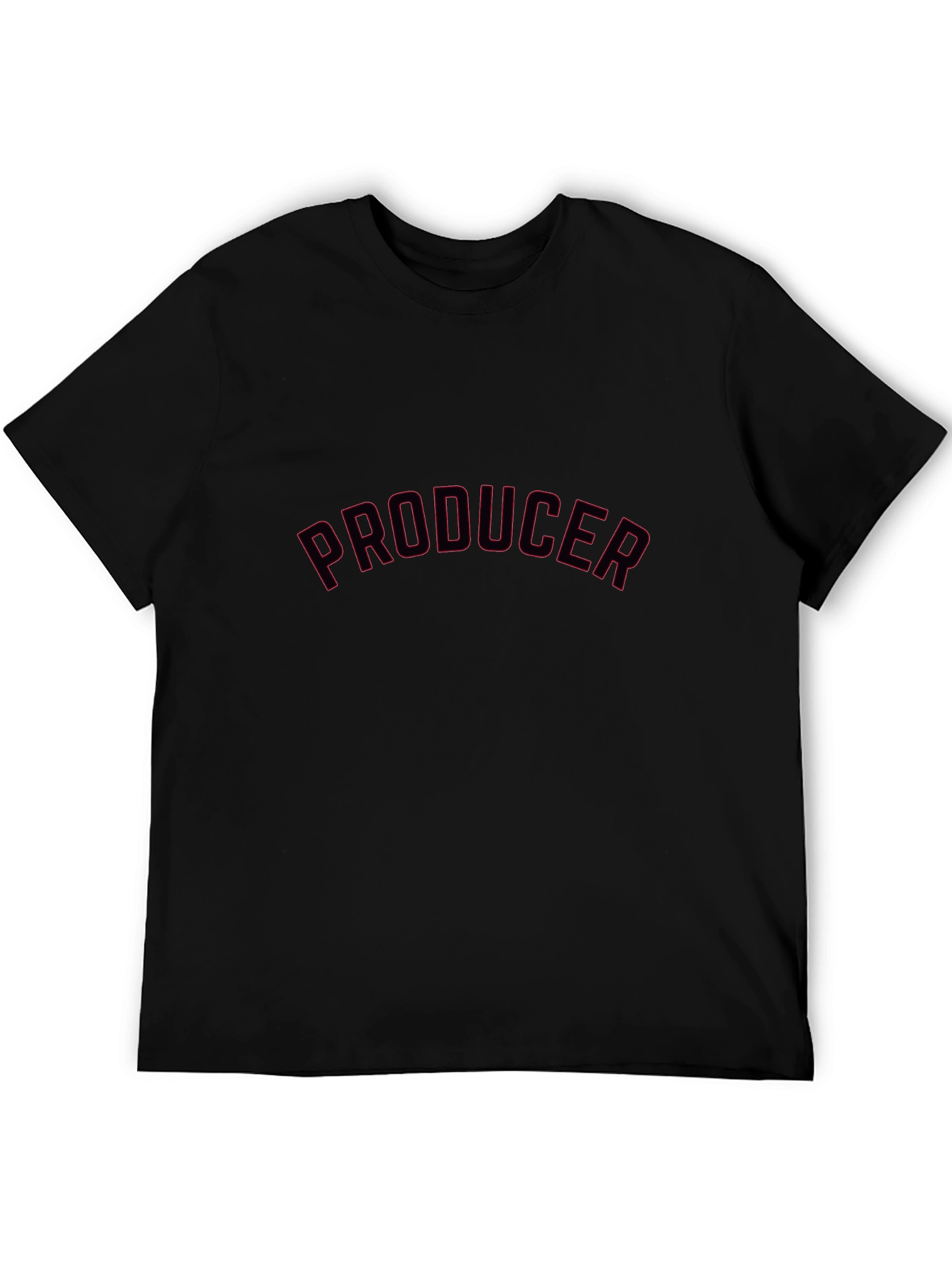 Producer Black Graphic T-Shirt