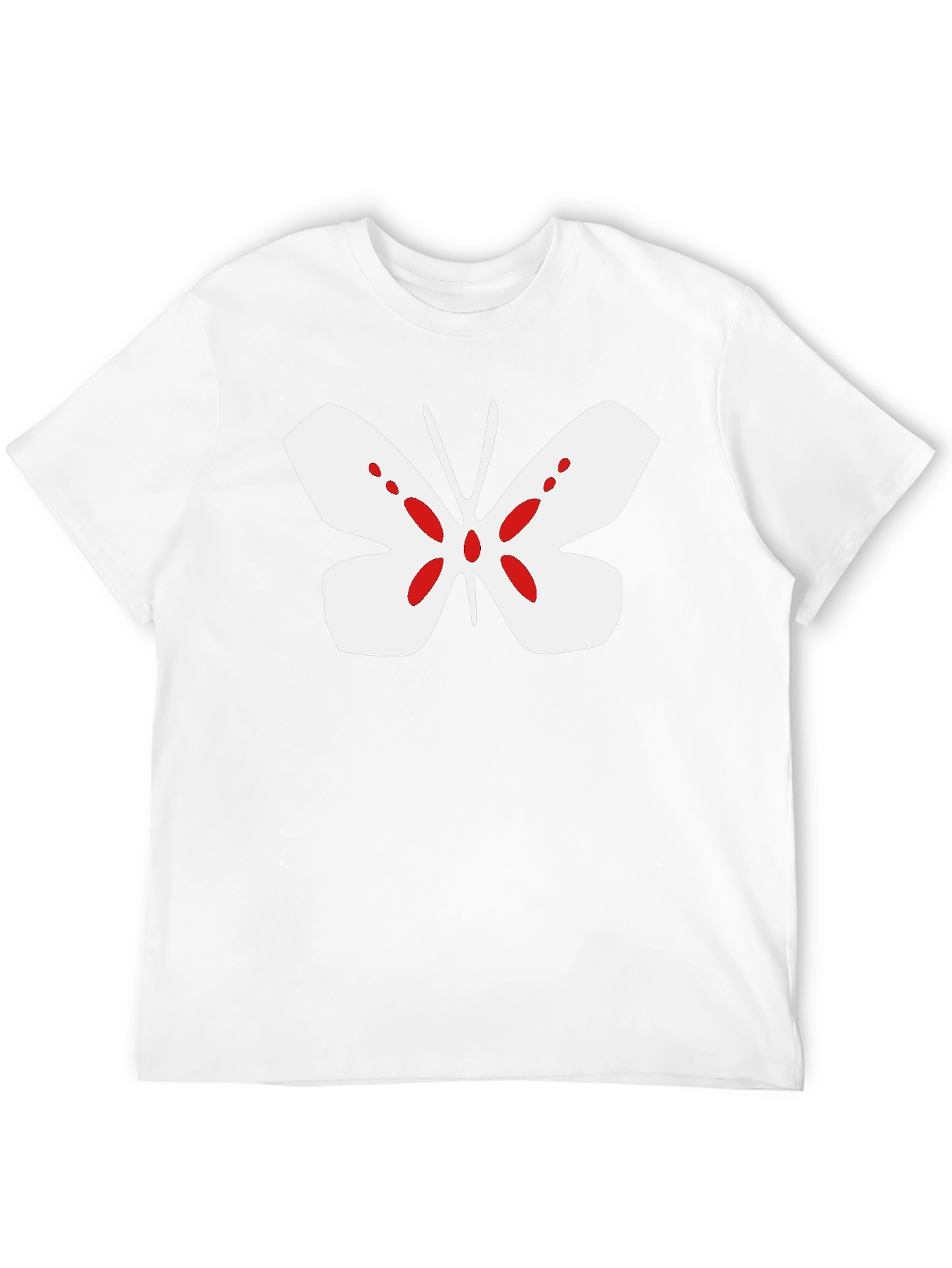 Butterfly Graphic Tee - Mens Black T-Shirt