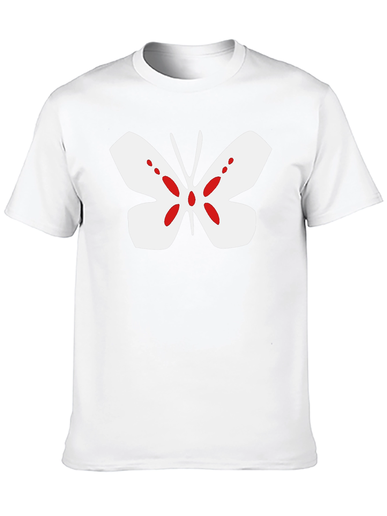 Butterfly Graphic Tee - Mens Black T-Shirt