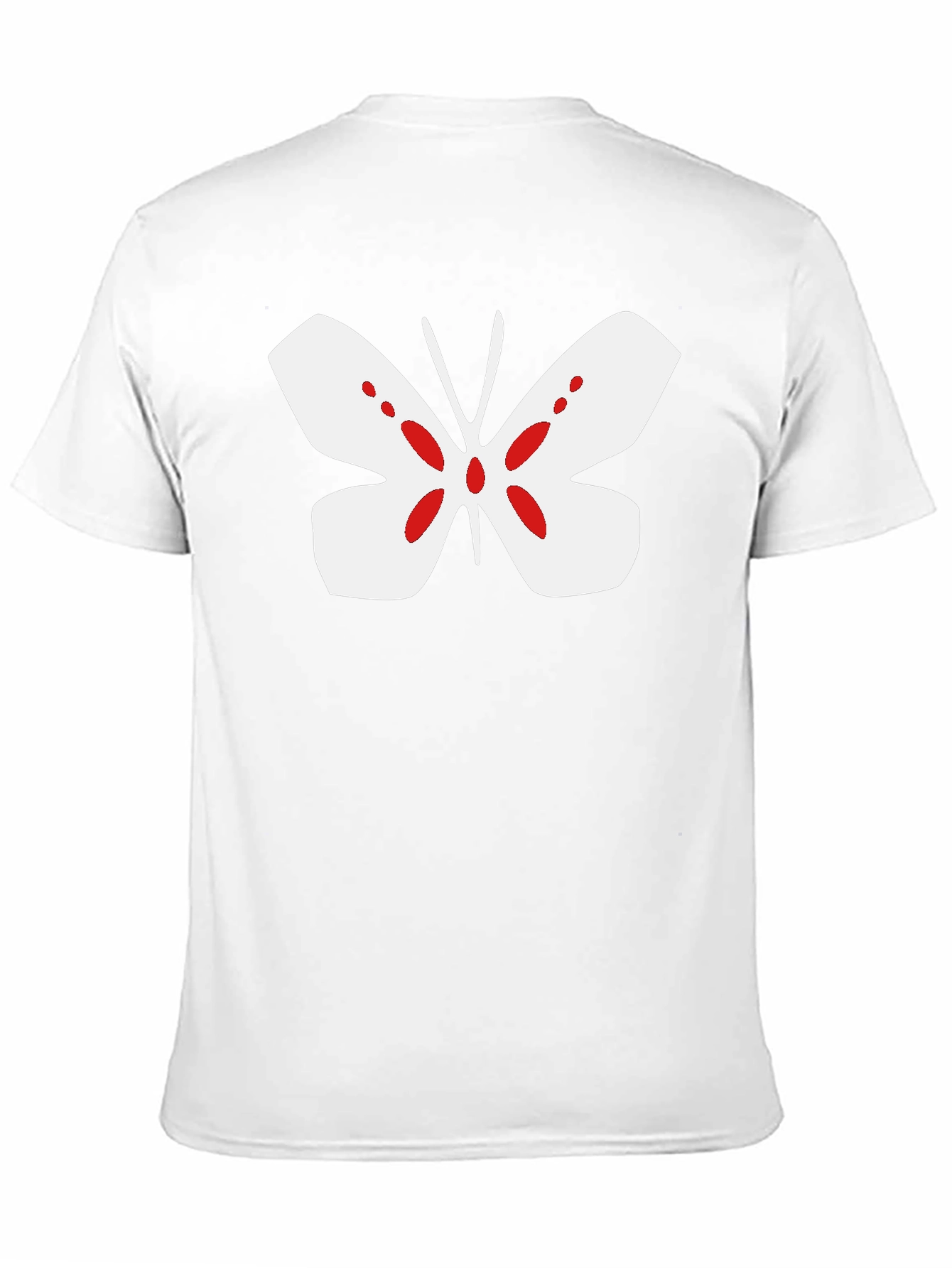 Butterfly Graphic Tee - Mens Black T-Shirt