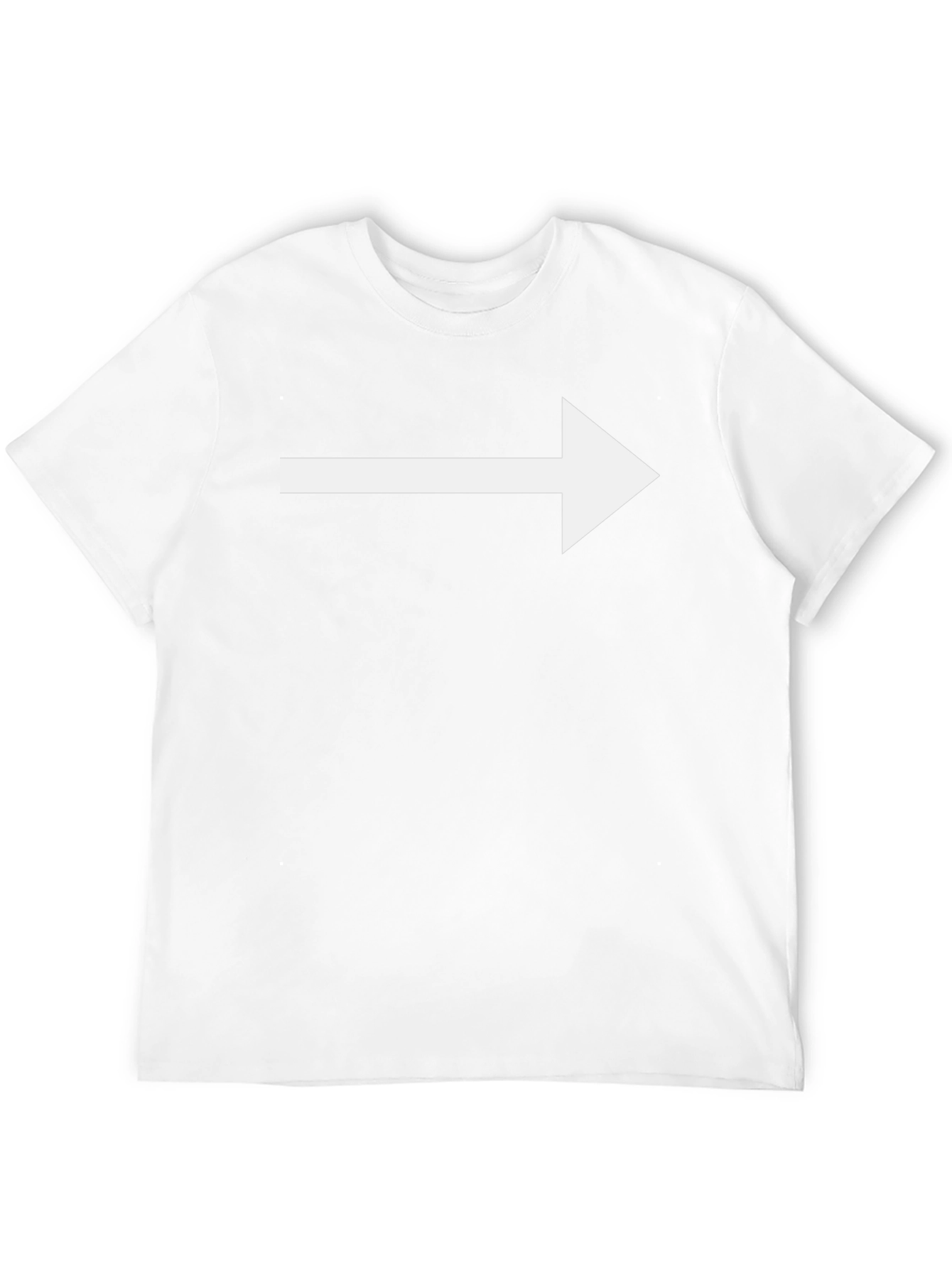 Right Arrow Black T-Shirt