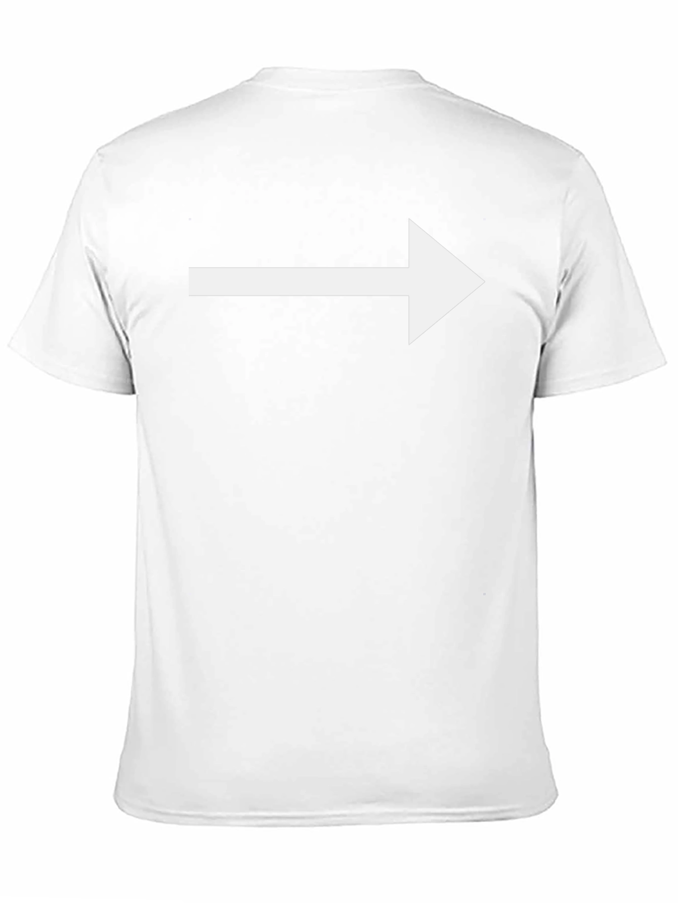 Right Arrow Black T-Shirt