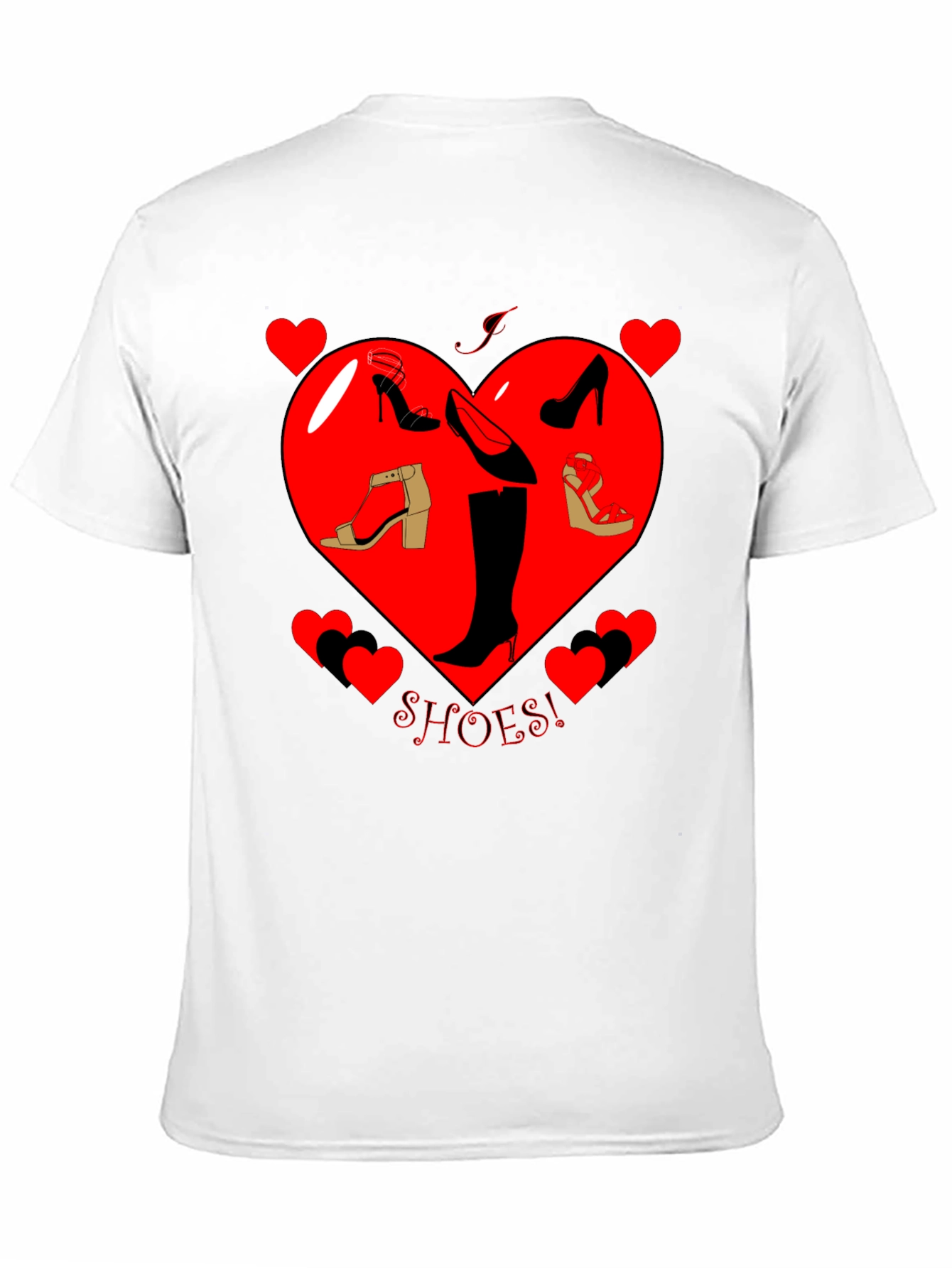 I Love Shoes Graphic T-Shirt