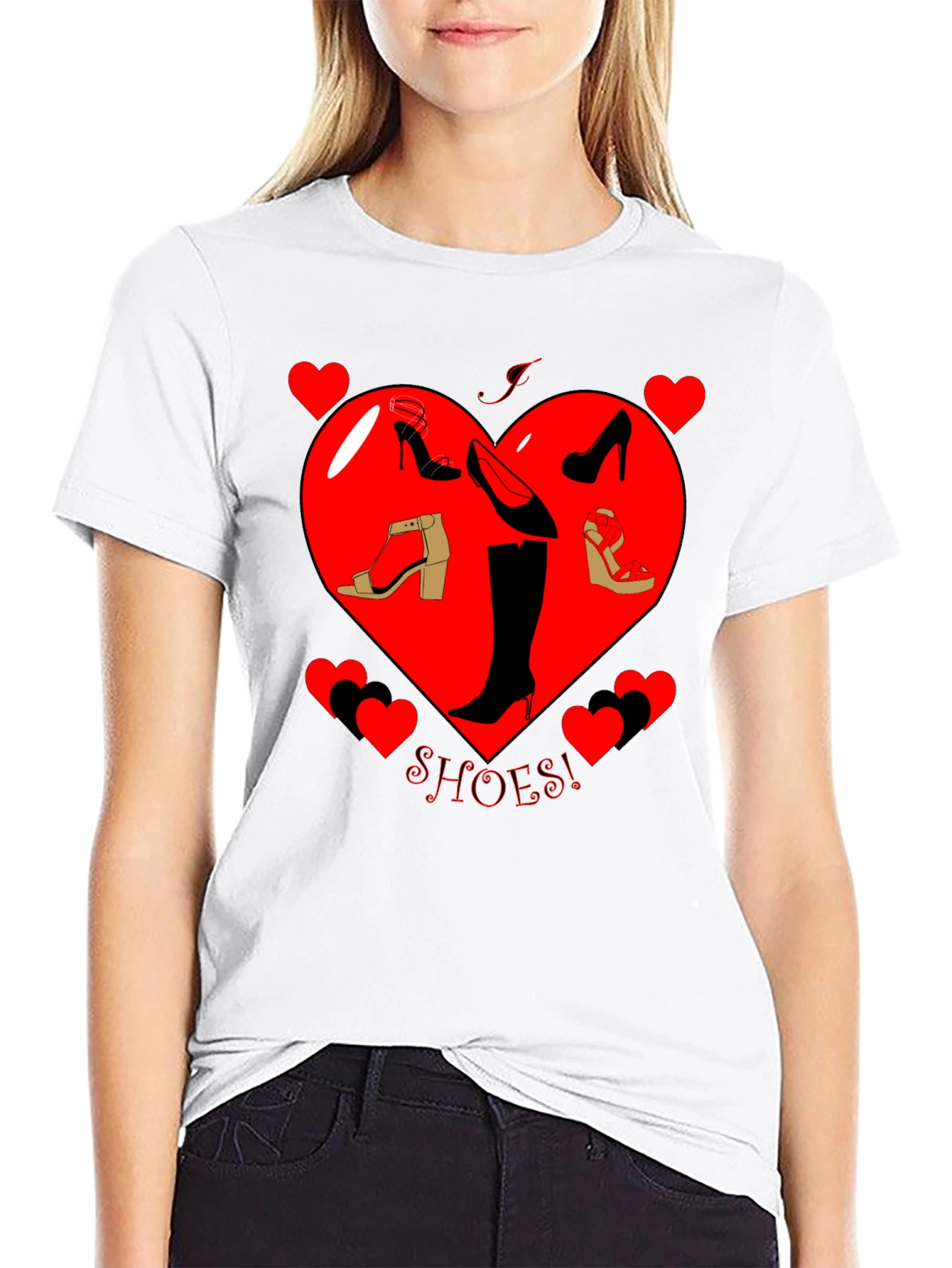I Love Shoes Graphic T-Shirt
