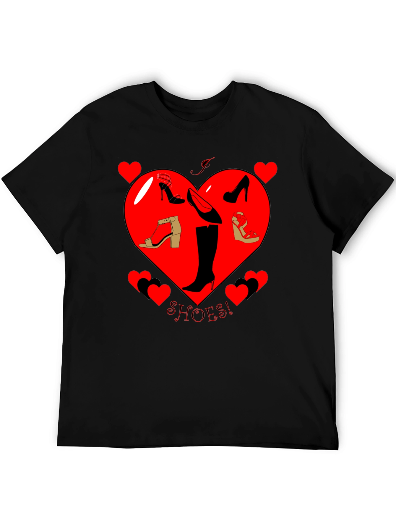 I Love Shoes Graphic T-Shirt