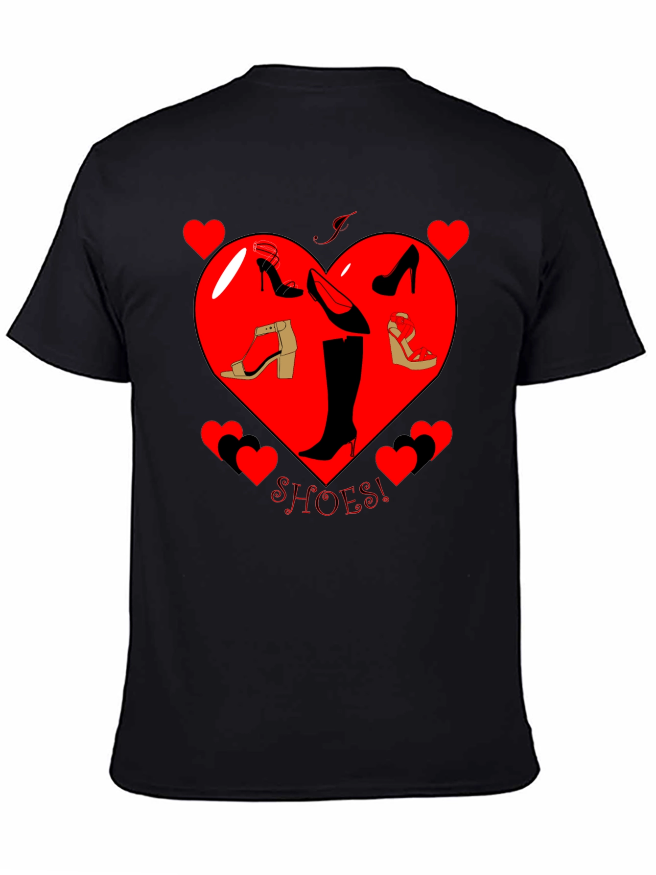 I Love Shoes Graphic T-Shirt