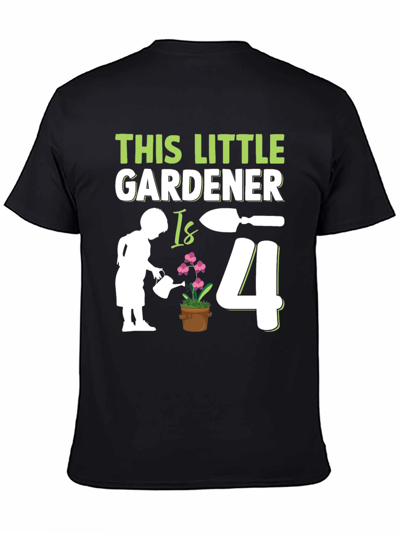 Little Gardener 4th Birthday T-Shirt
