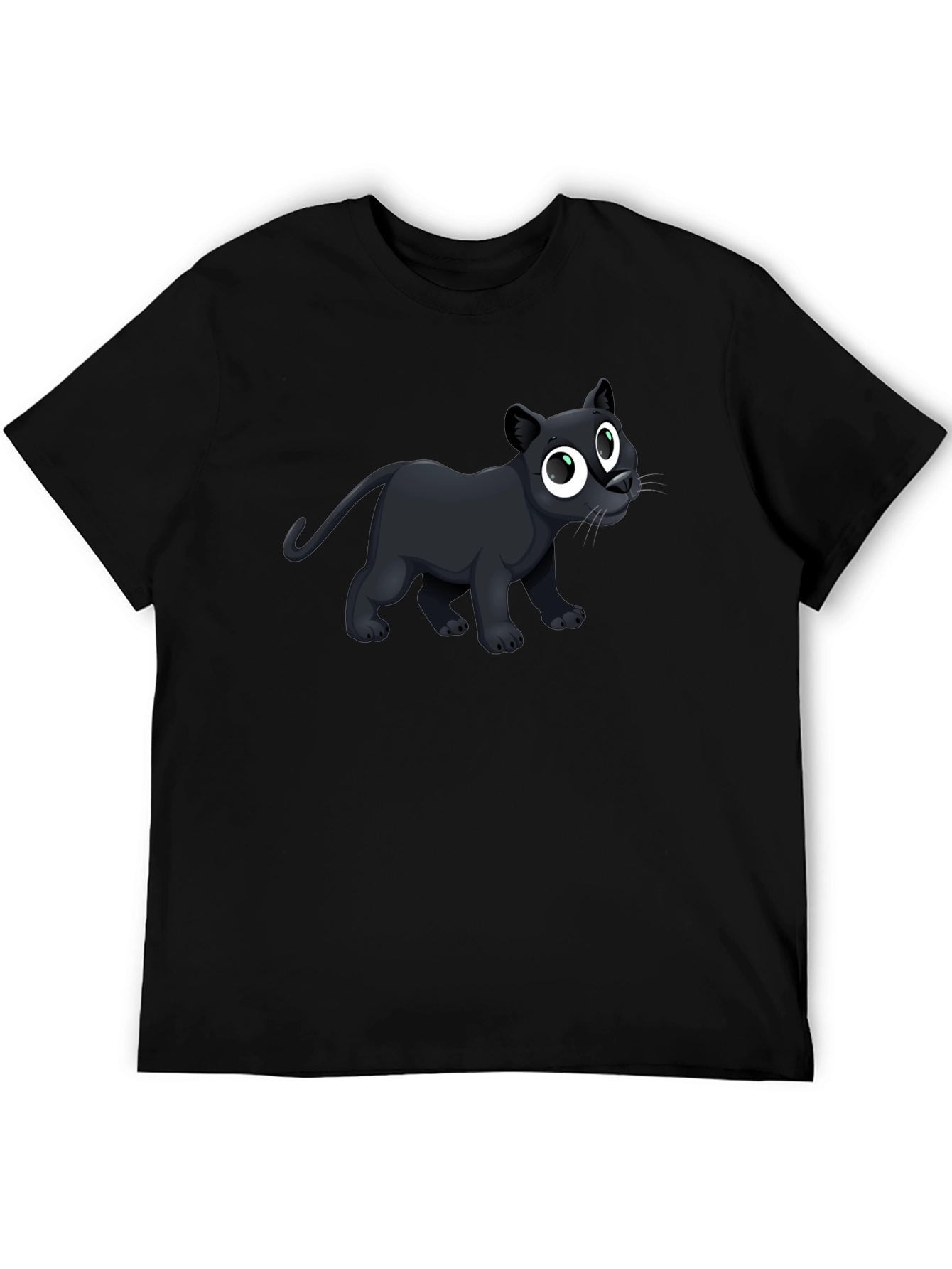 Black Panther Graphic Tee - Mens Casual T-Shirt