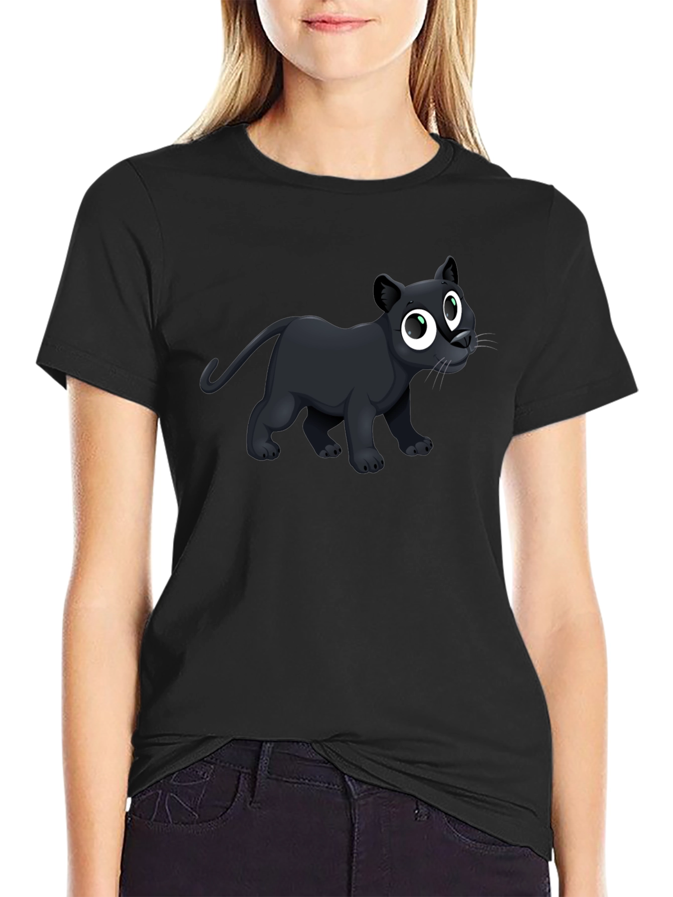 Black Panther Graphic Tee - Mens Casual T-Shirt