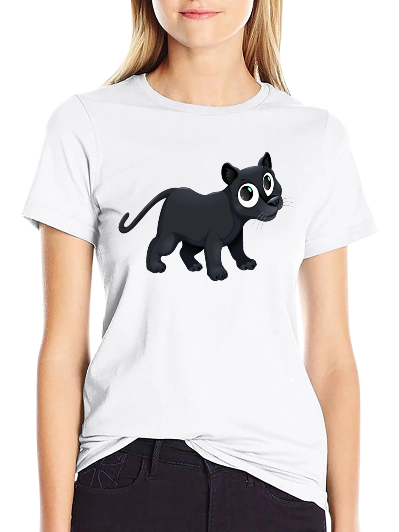 Black Panther Graphic Tee - Mens Casual T-Shirt