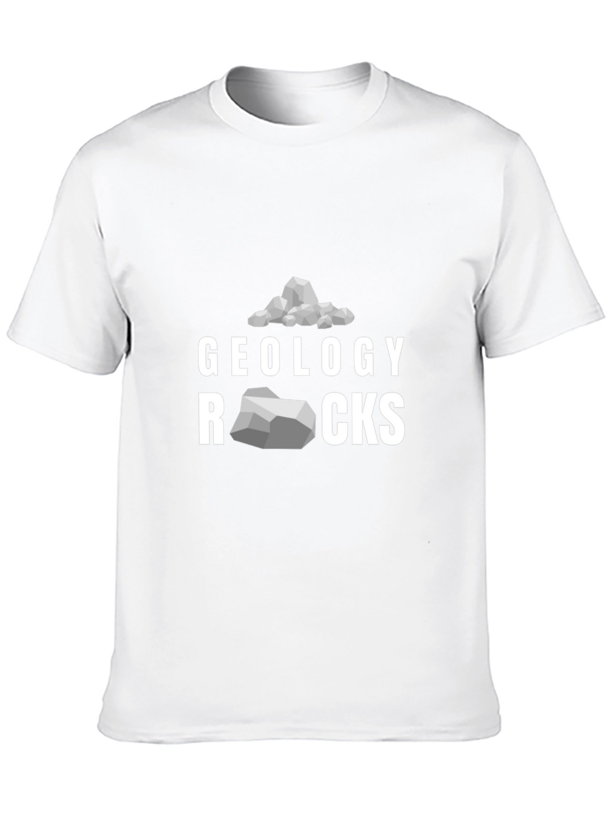 Geology Rocks Graphic Tee - Black