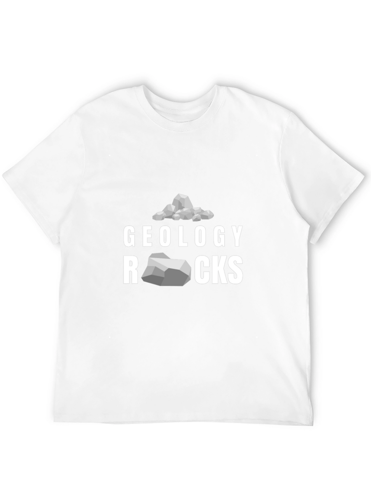 Geology Rocks Graphic Tee - Black