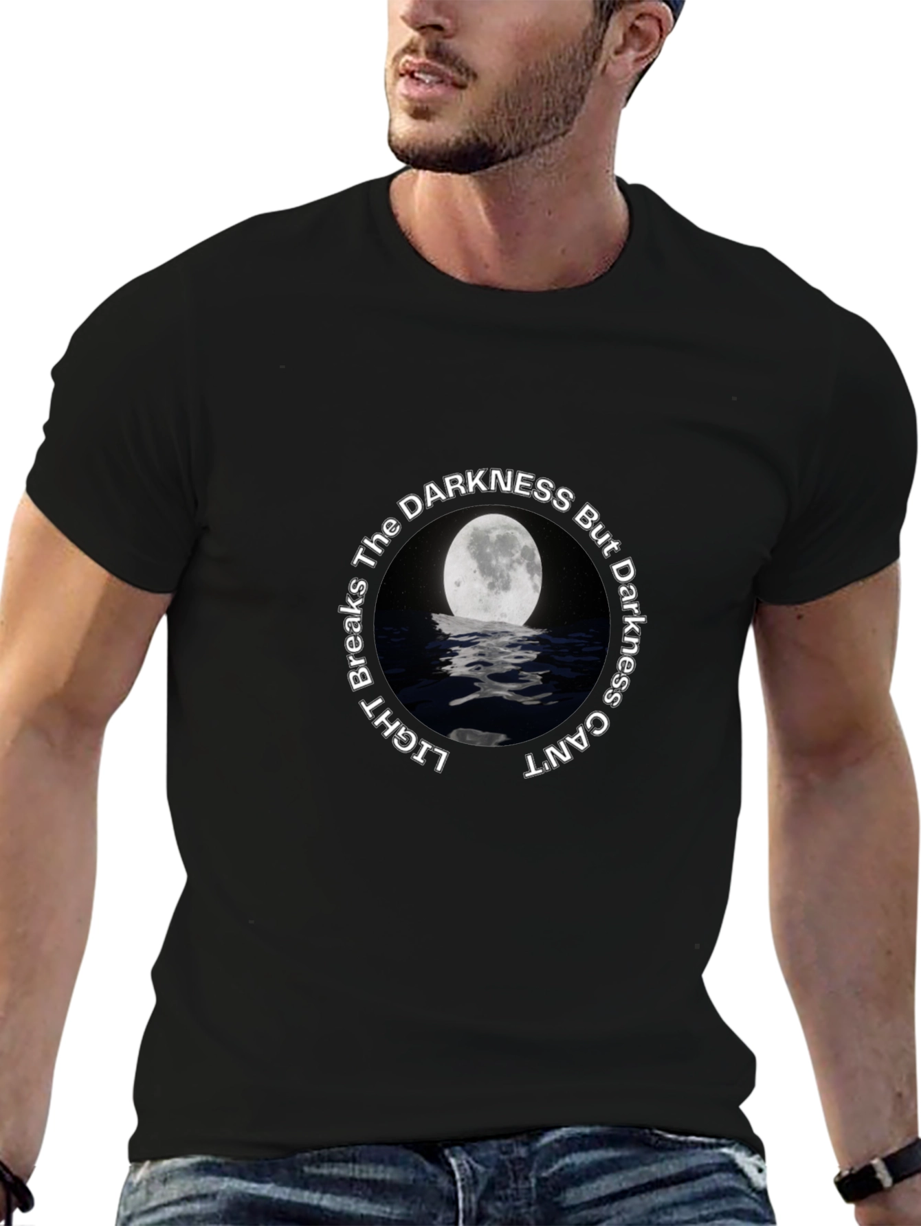 Light Breaks the Darkness Graphic T-Shirt