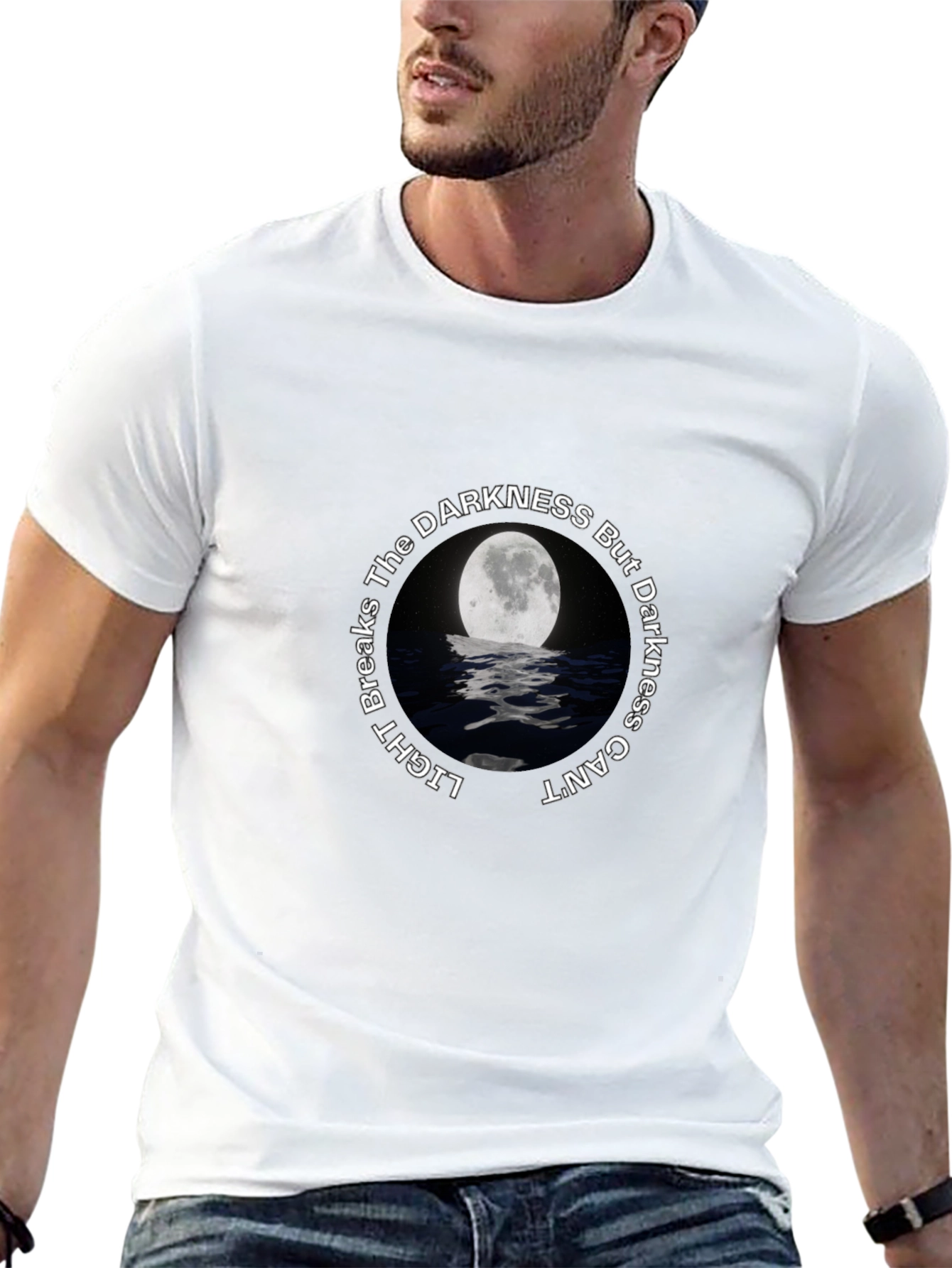 Light Breaks the Darkness Graphic T-Shirt