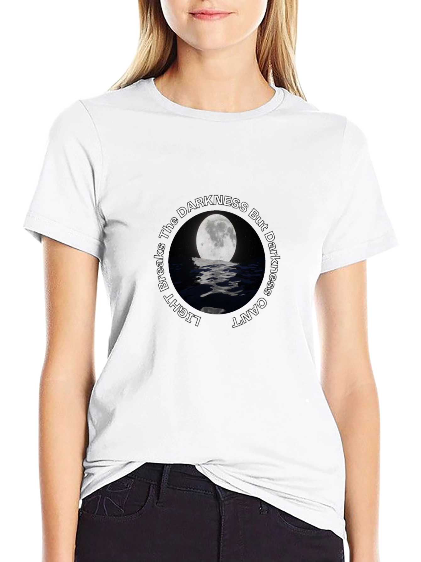 Light Breaks the Darkness Graphic T-Shirt