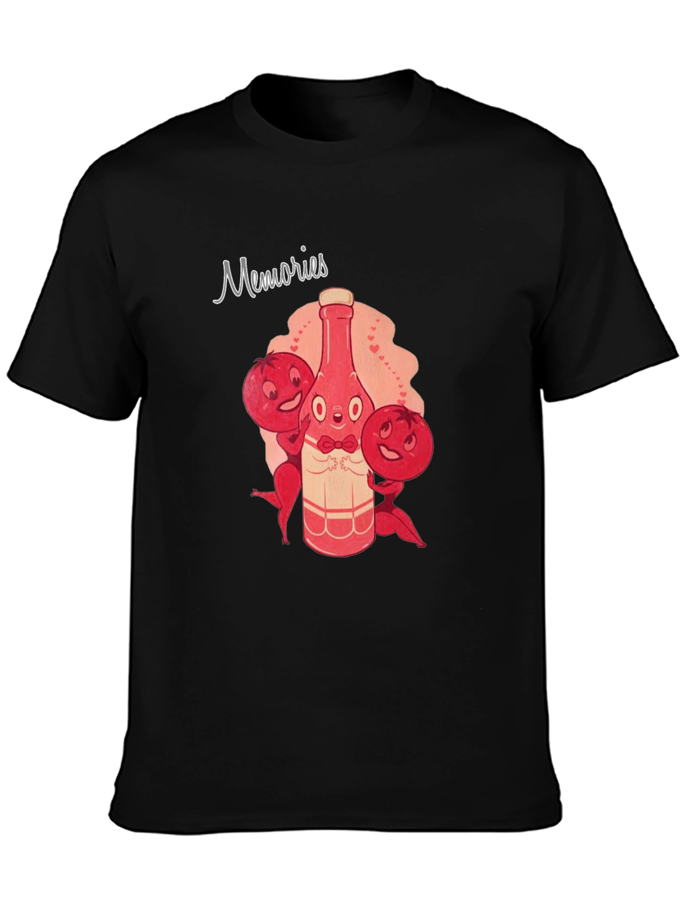 Memories Graphic Tee - Stylish Black T-Shirt