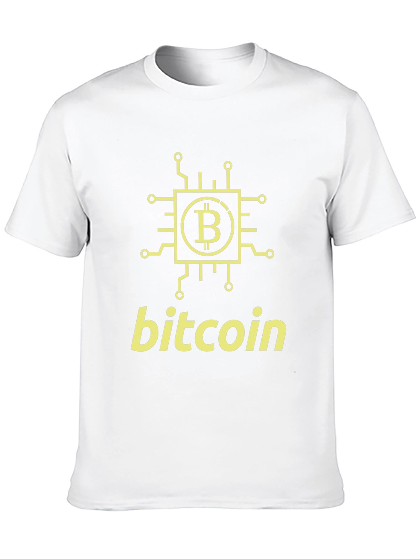 Bitcoin Crypto T-Shirt - Mens Black Tee