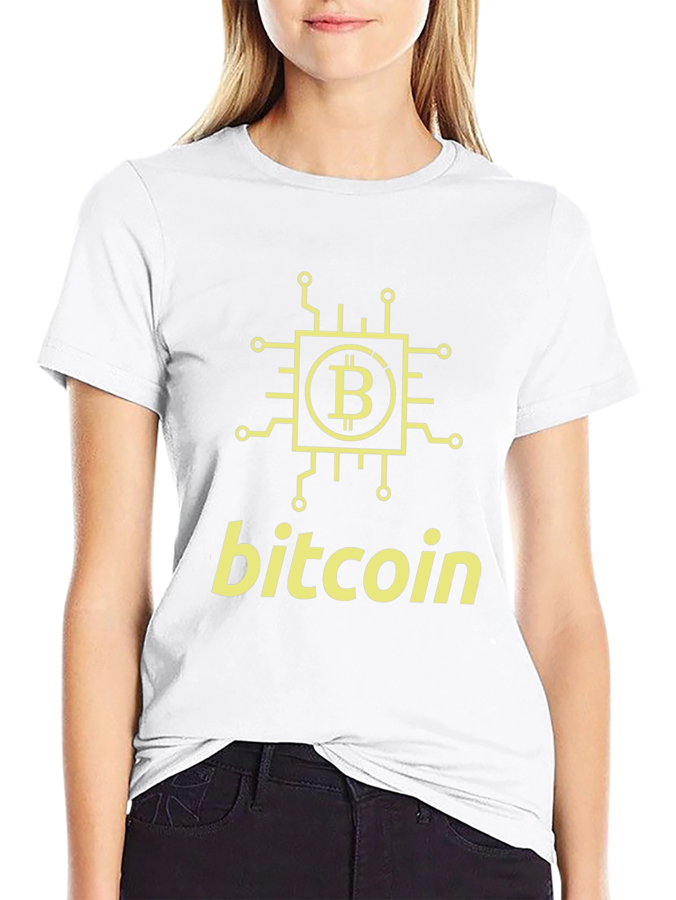Bitcoin Crypto T-Shirt - Mens Black Tee
